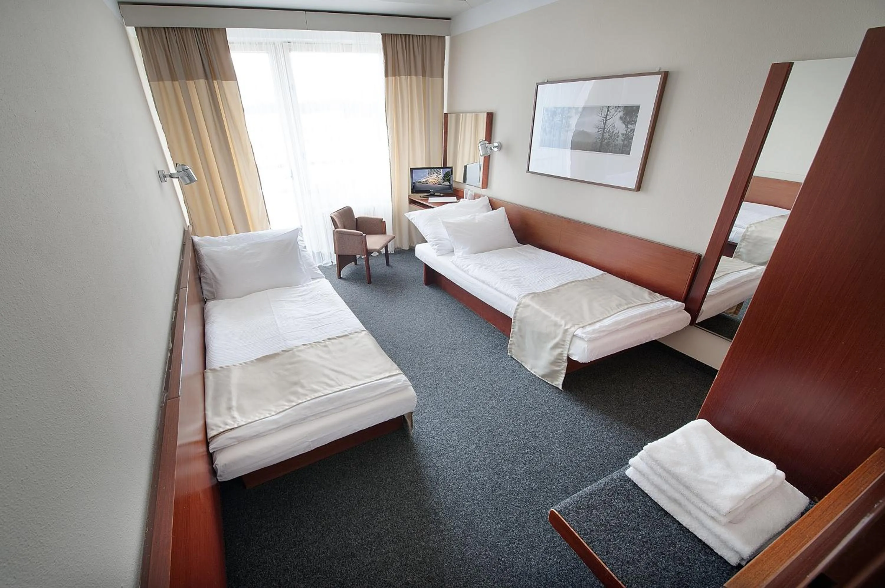 Bed in Retro Hotel Kladno