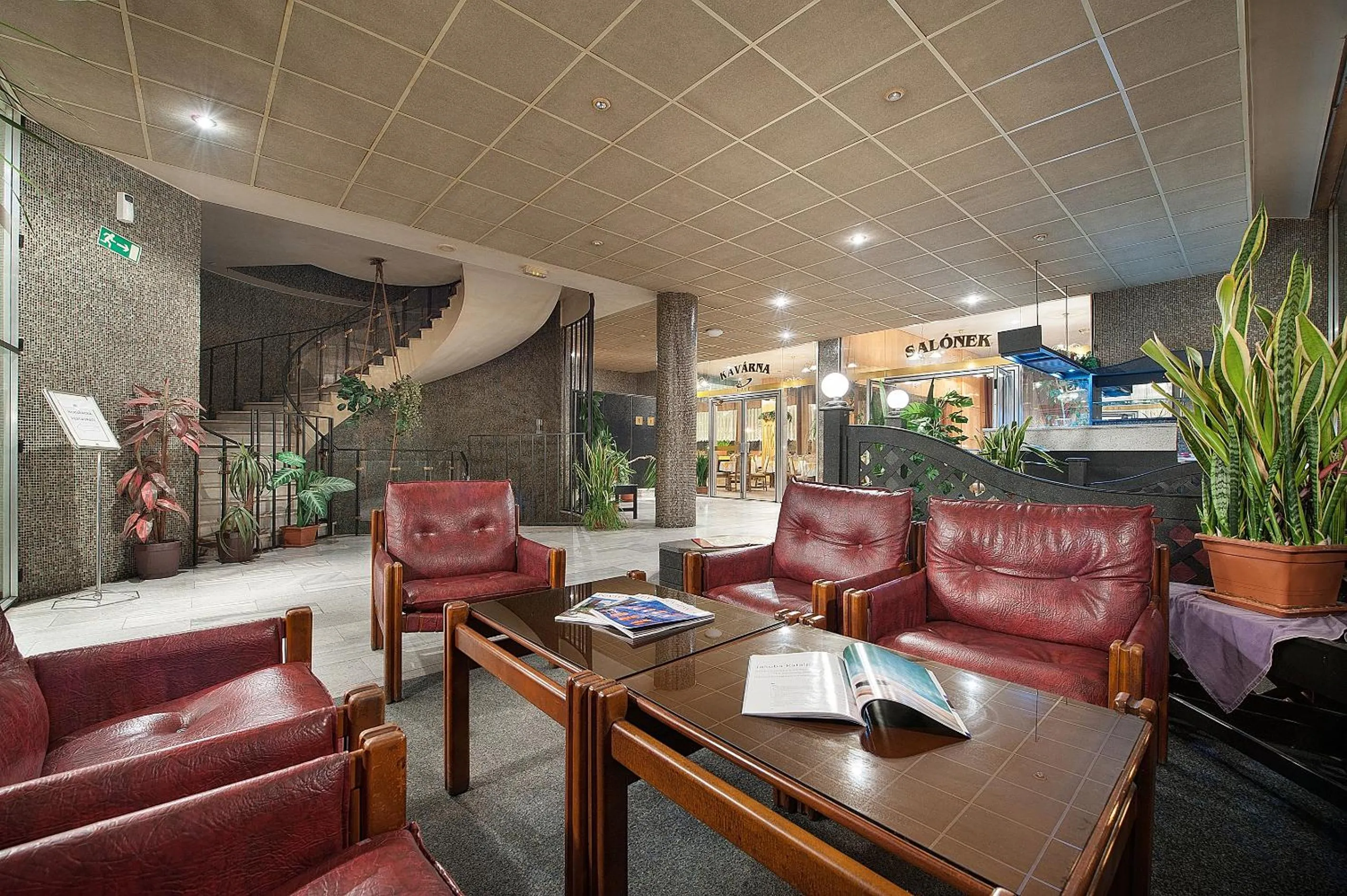 Lobby or reception in Retro Hotel Kladno