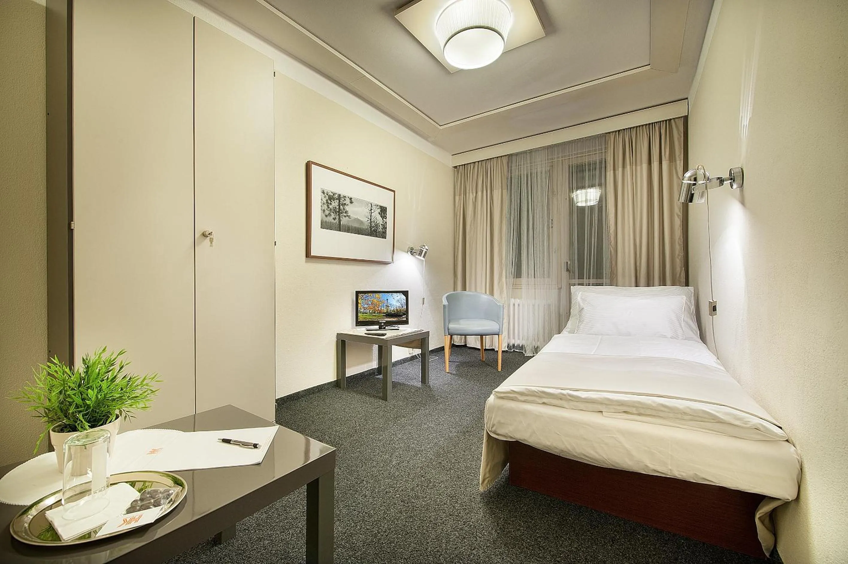 Bed in Retro Hotel Kladno