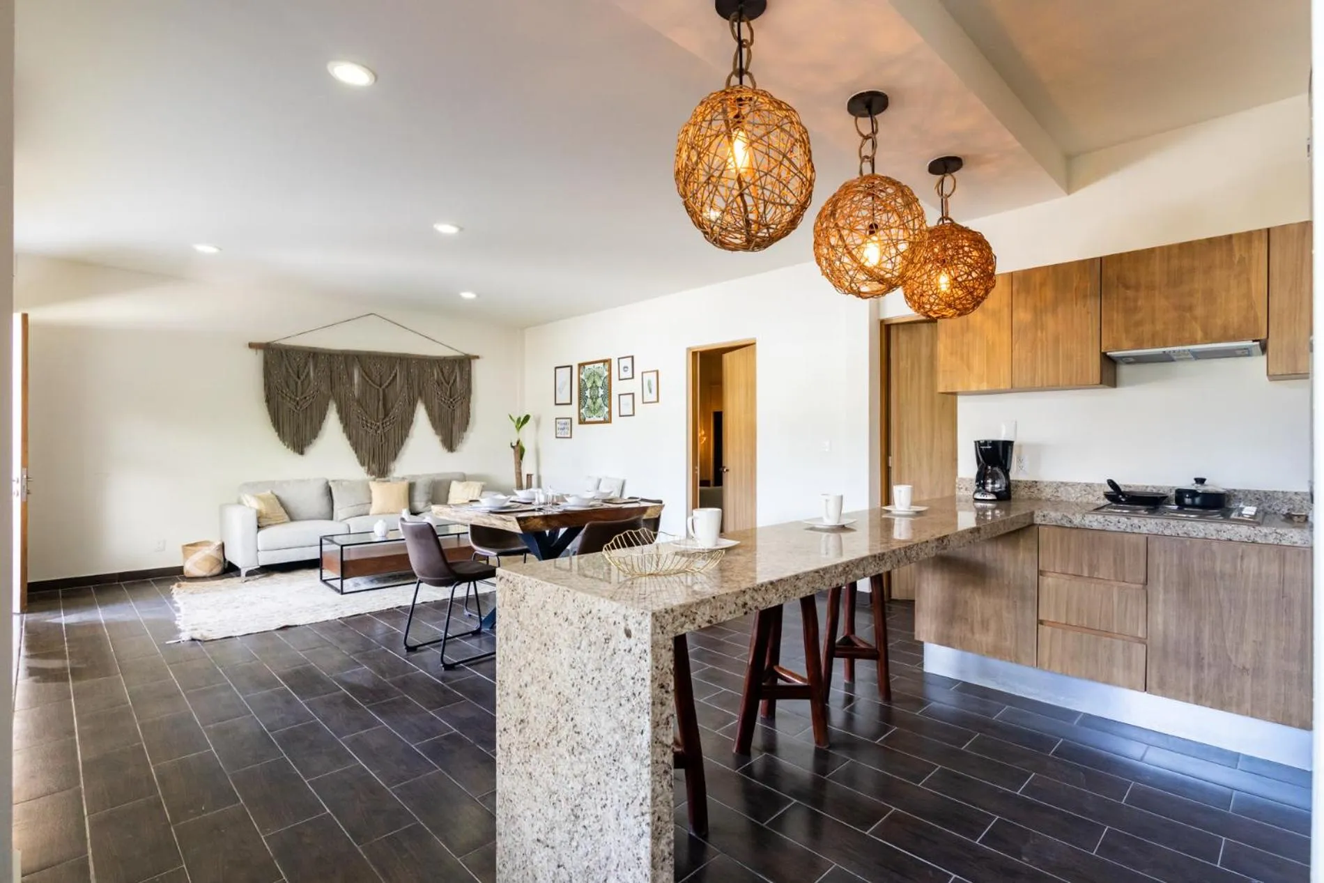 Kitchen or kitchenette in Elementus Tulum