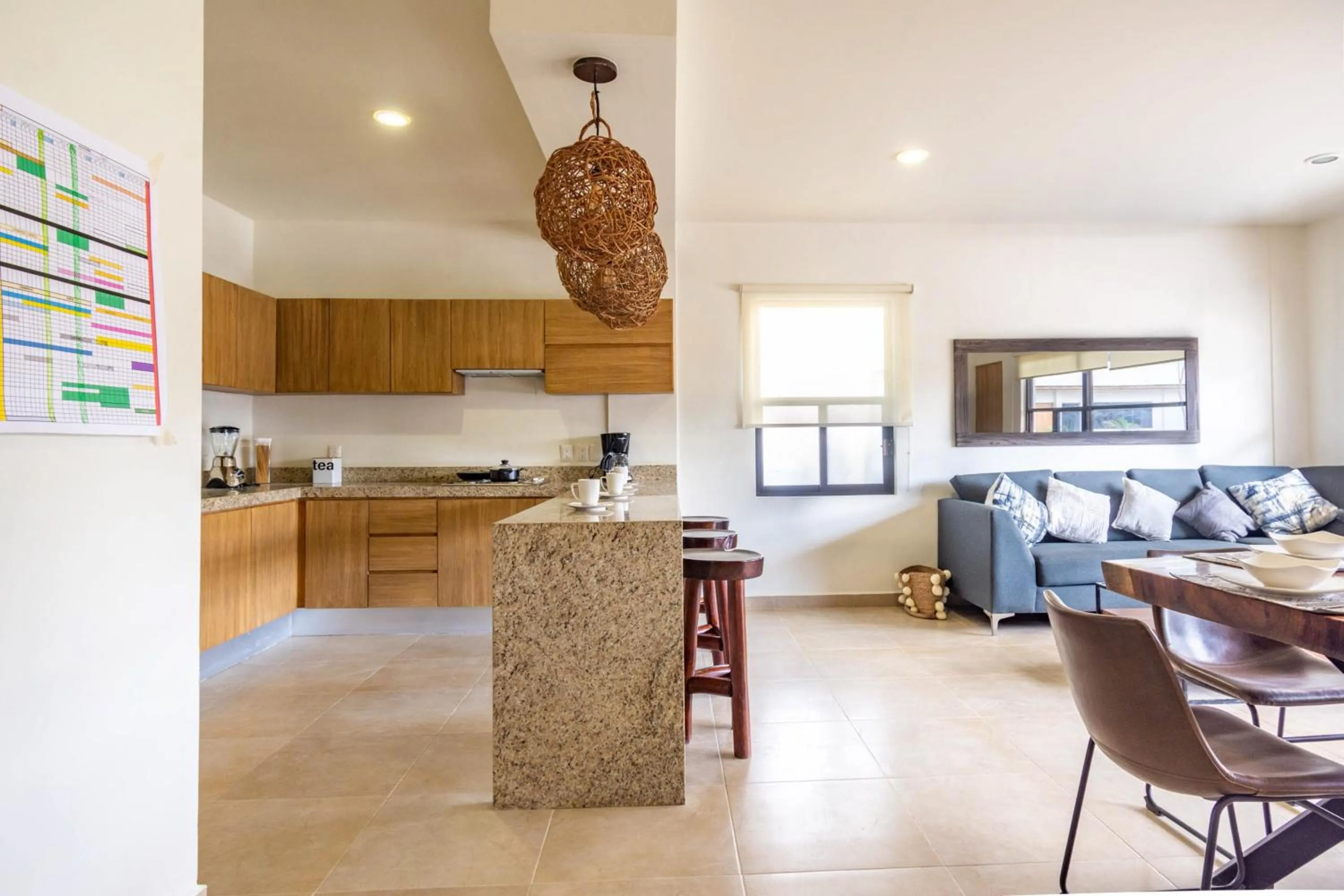 Kitchen or kitchenette in Elementus Tulum