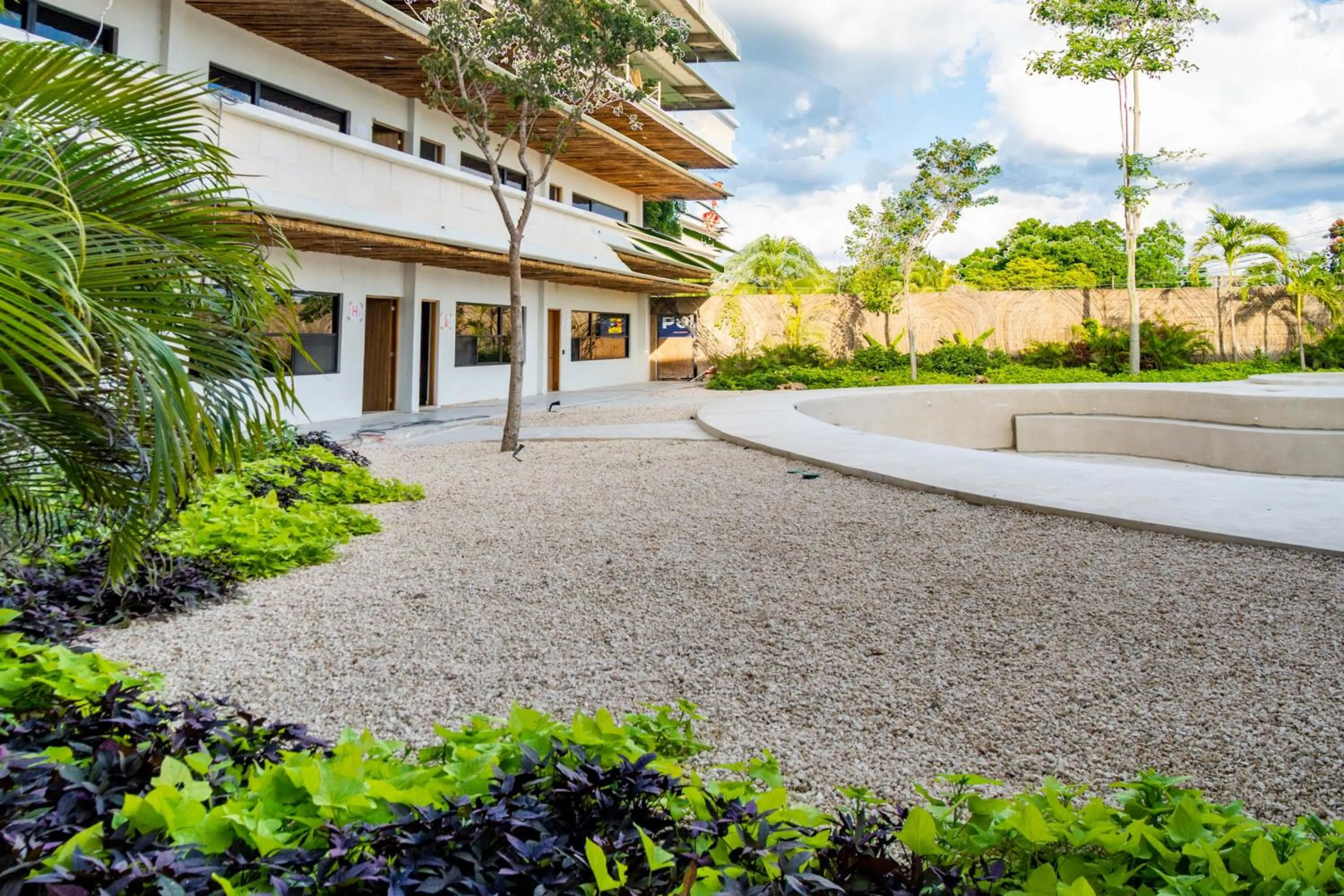 Garden in Elementus Tulum