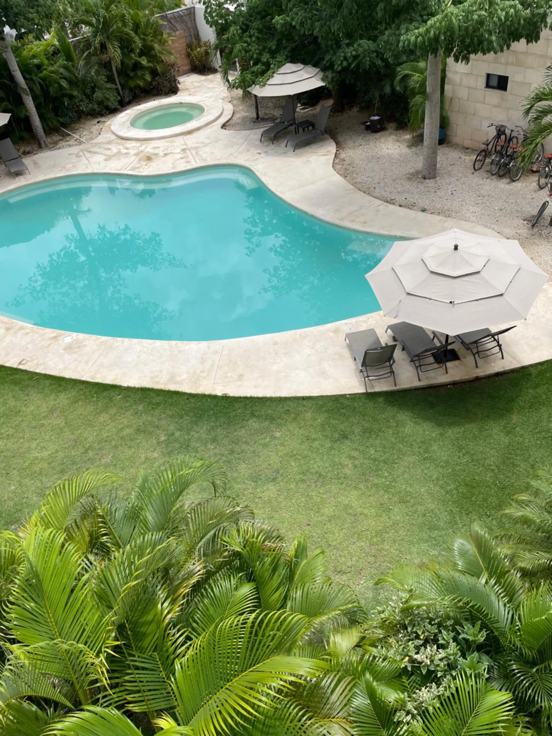 Patio in Elementus Tulum