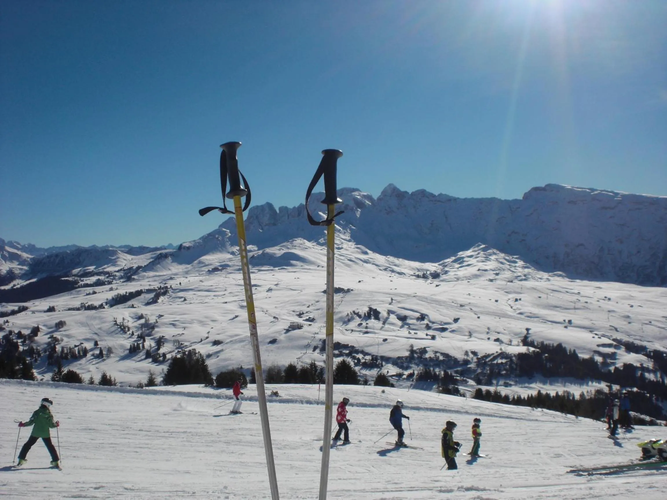 Skiing in Hotel Hubertusstube