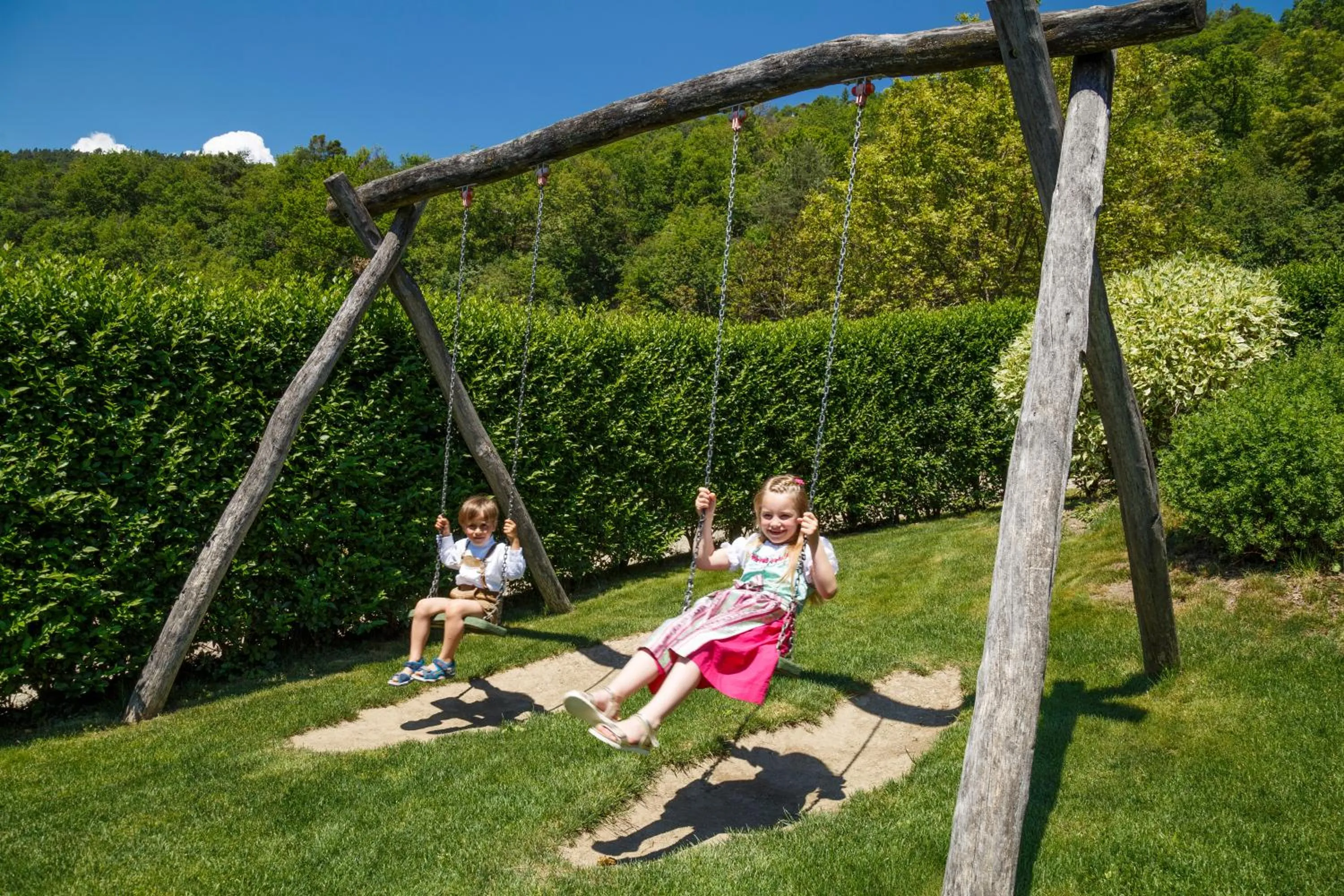 Garden in Hotel Hubertusstube
