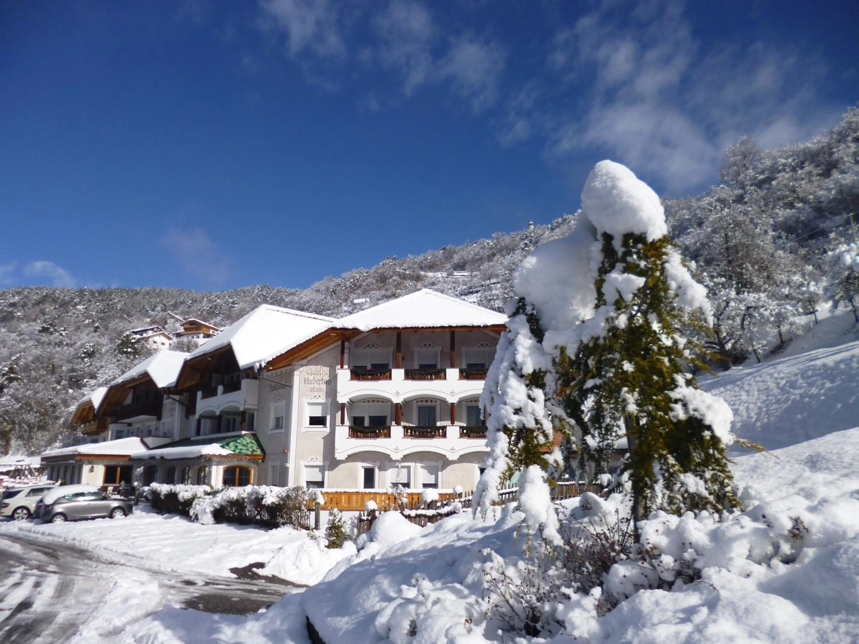 Winter in Hotel Hubertusstube