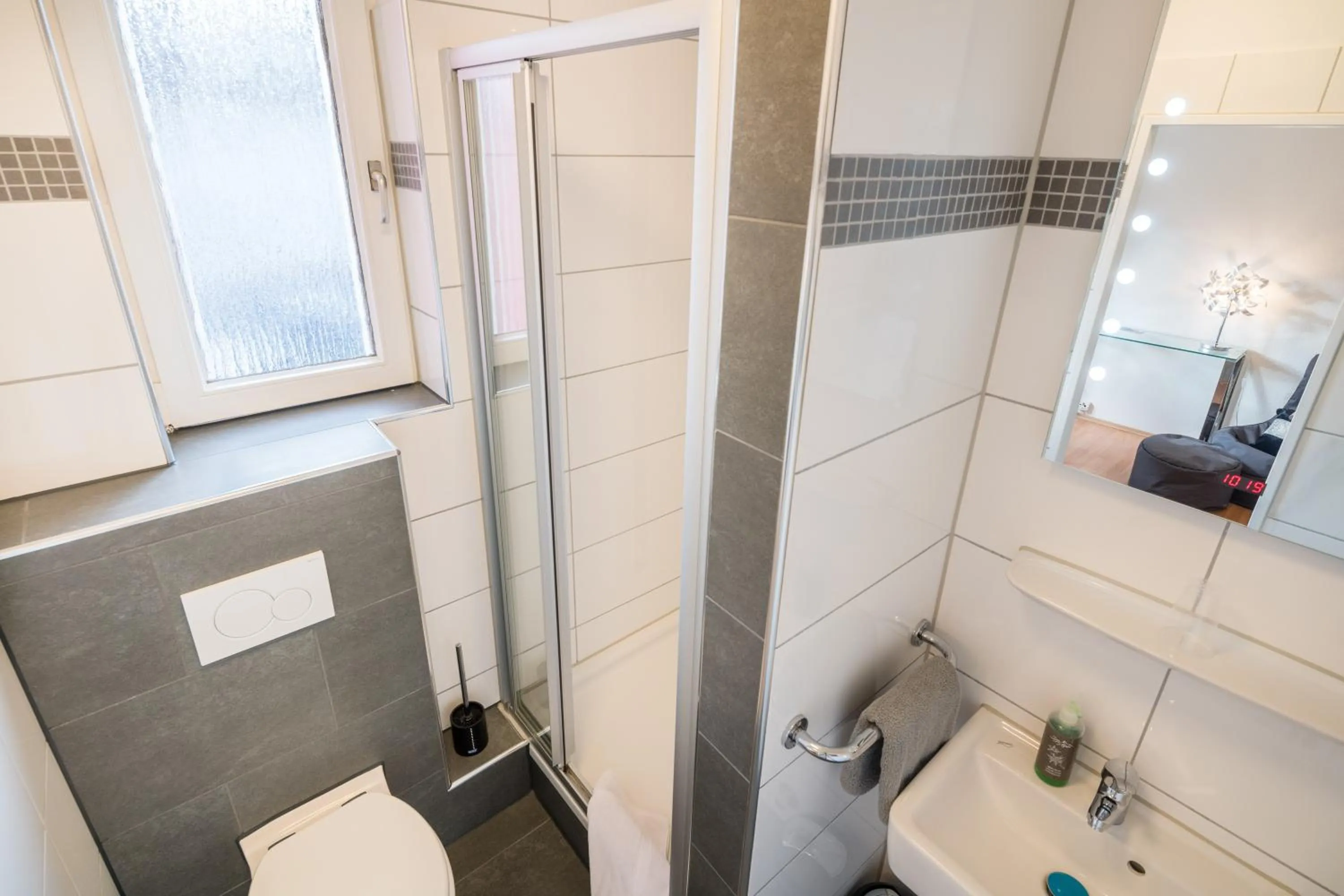 Bathroom in Hotel Am Gottesauer Schloss