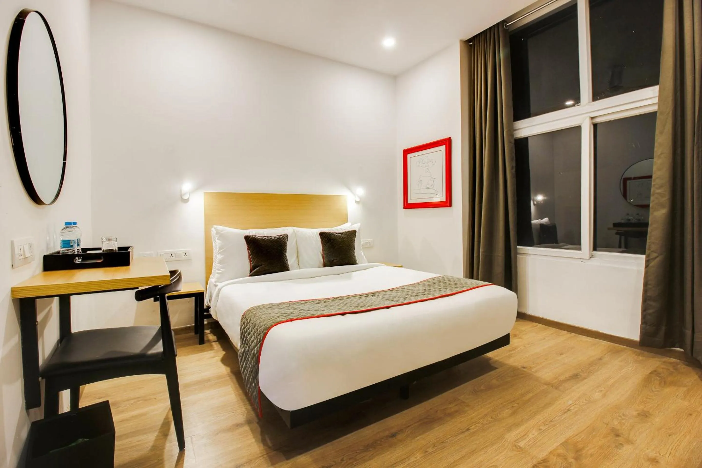 Bedroom, Bed in Super townhouse moosapet Rcc Prime