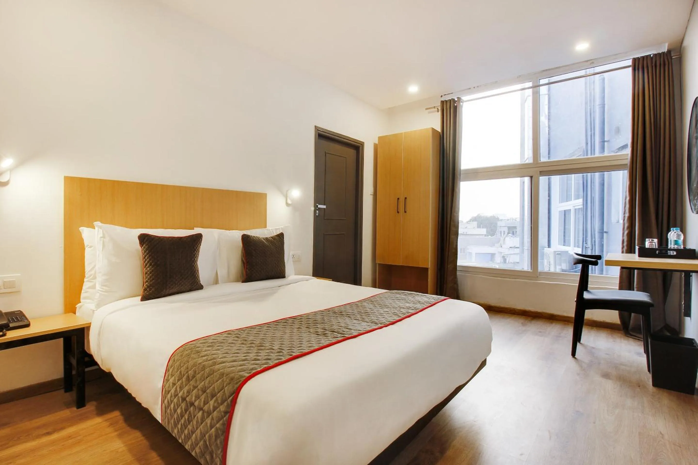 Bedroom, Bed in Super townhouse moosapet Rcc Prime