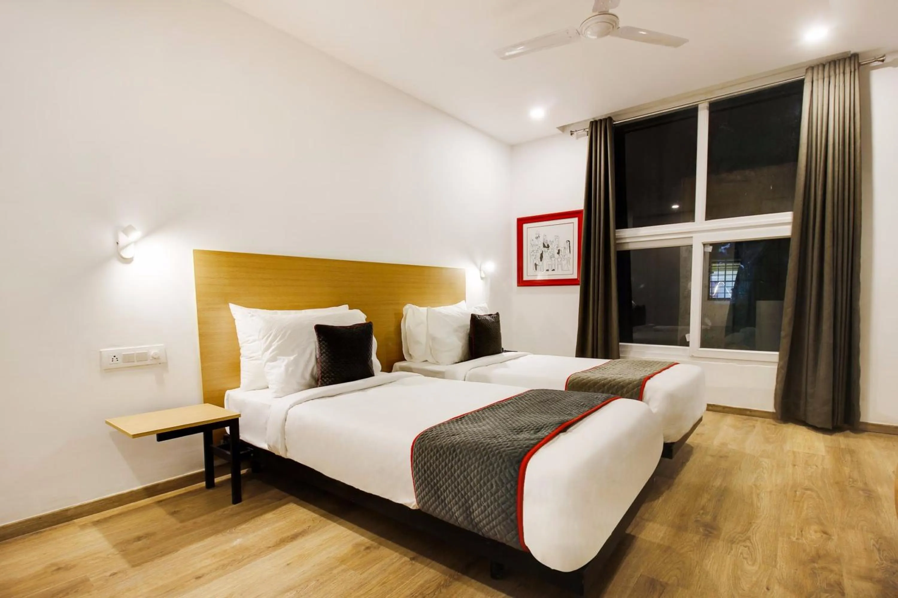 Bedroom, Bed in Super townhouse moosapet Rcc Prime