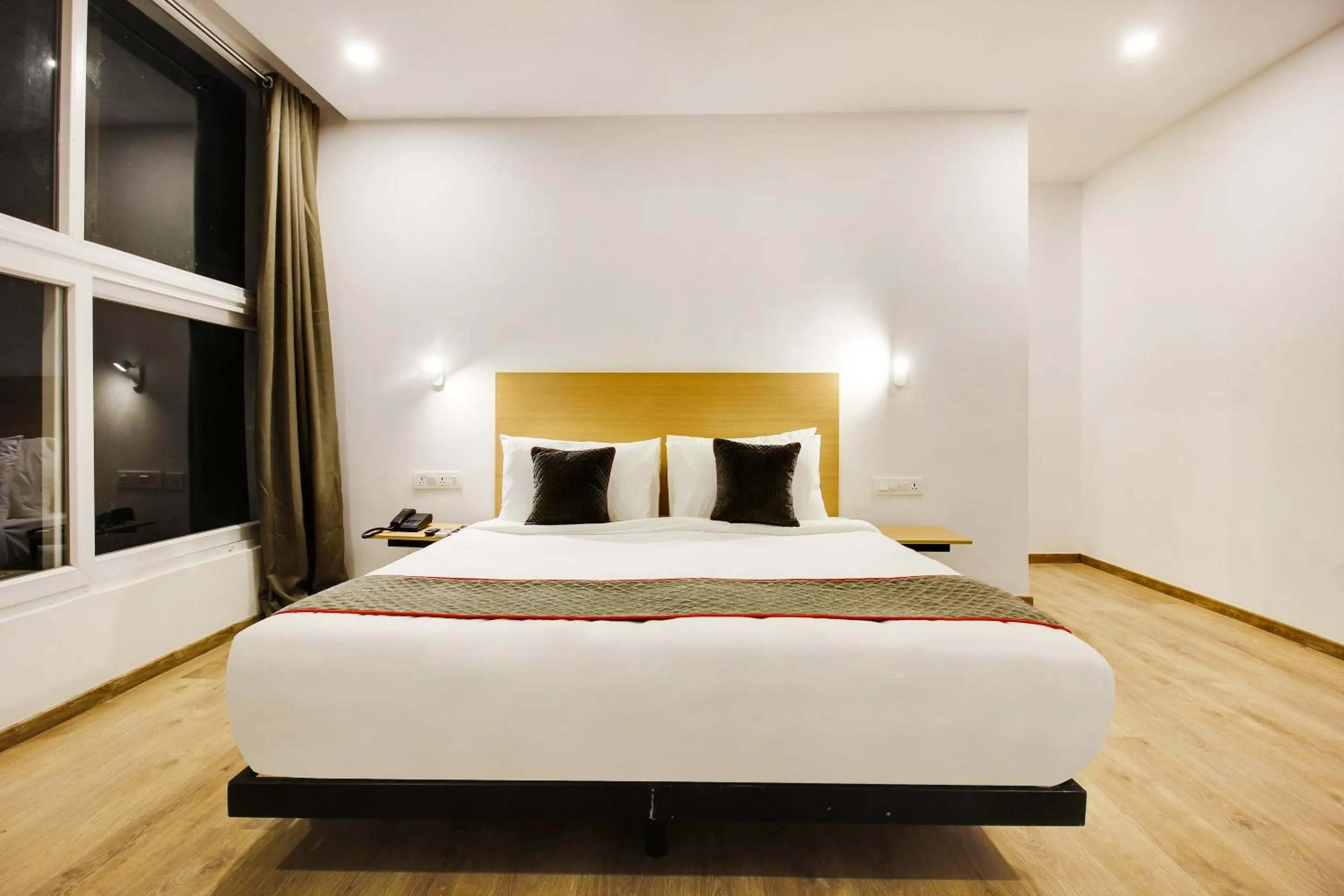 Bedroom, Bed in Super townhouse moosapet Rcc Prime