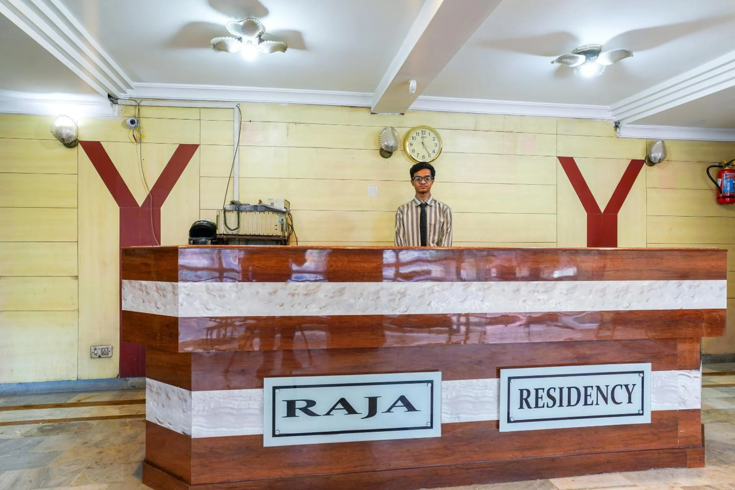 Lobby or reception in Hotel O Raja Residency Near Snow World