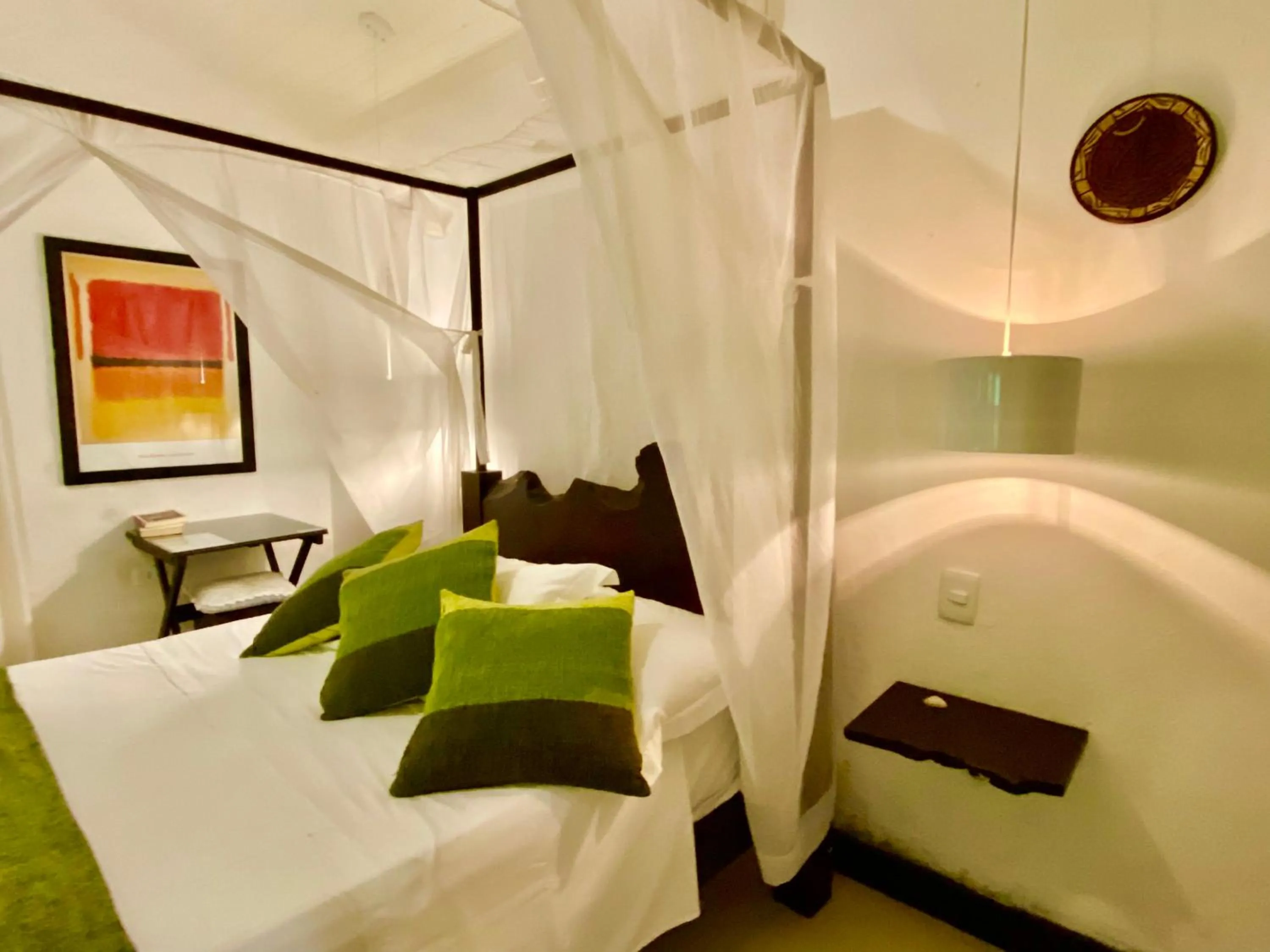 Bed in Mangueira Boutique Hotel Moreré