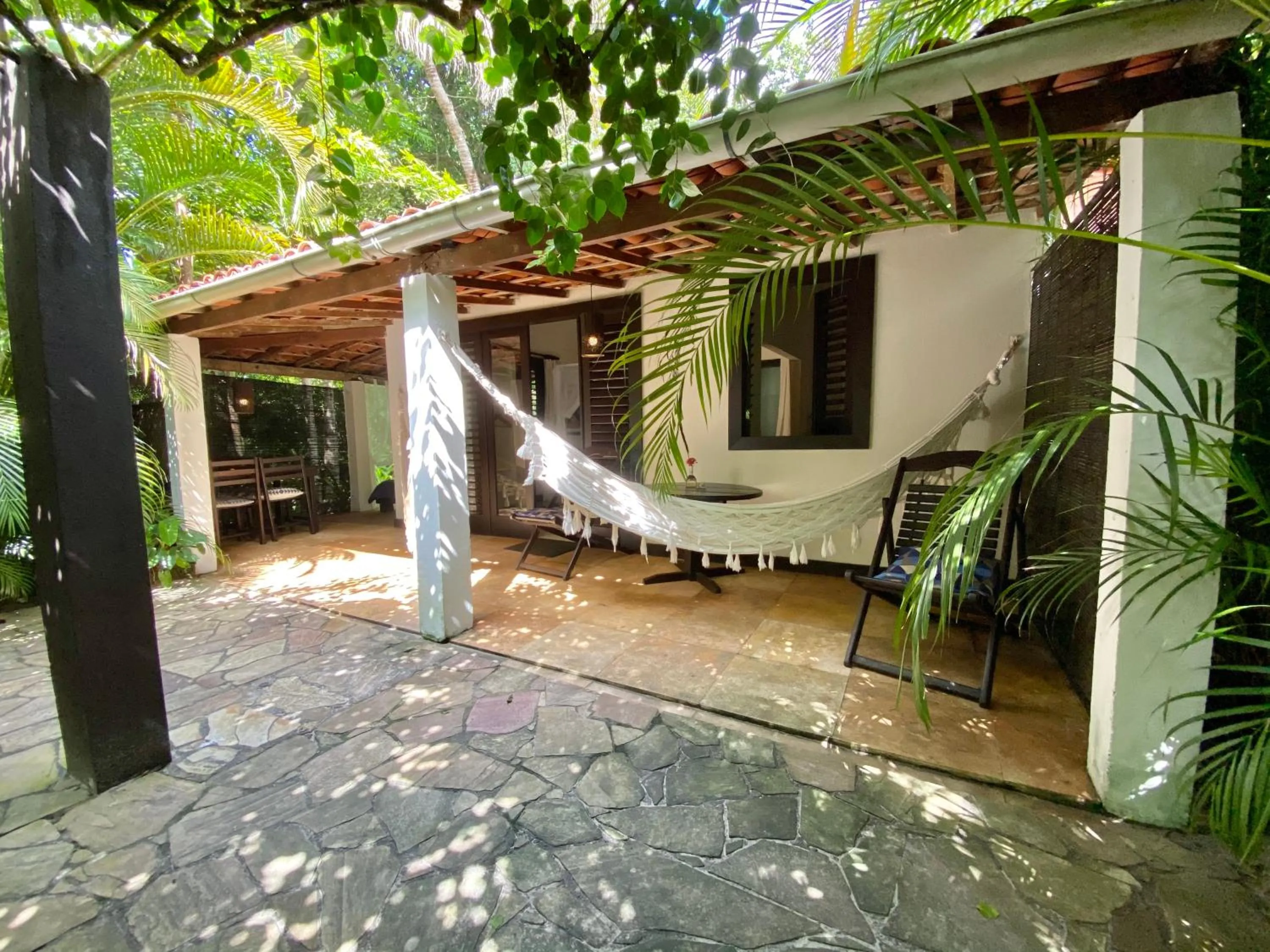 Balcony/Terrace in Mangueira Boutique Hotel Moreré