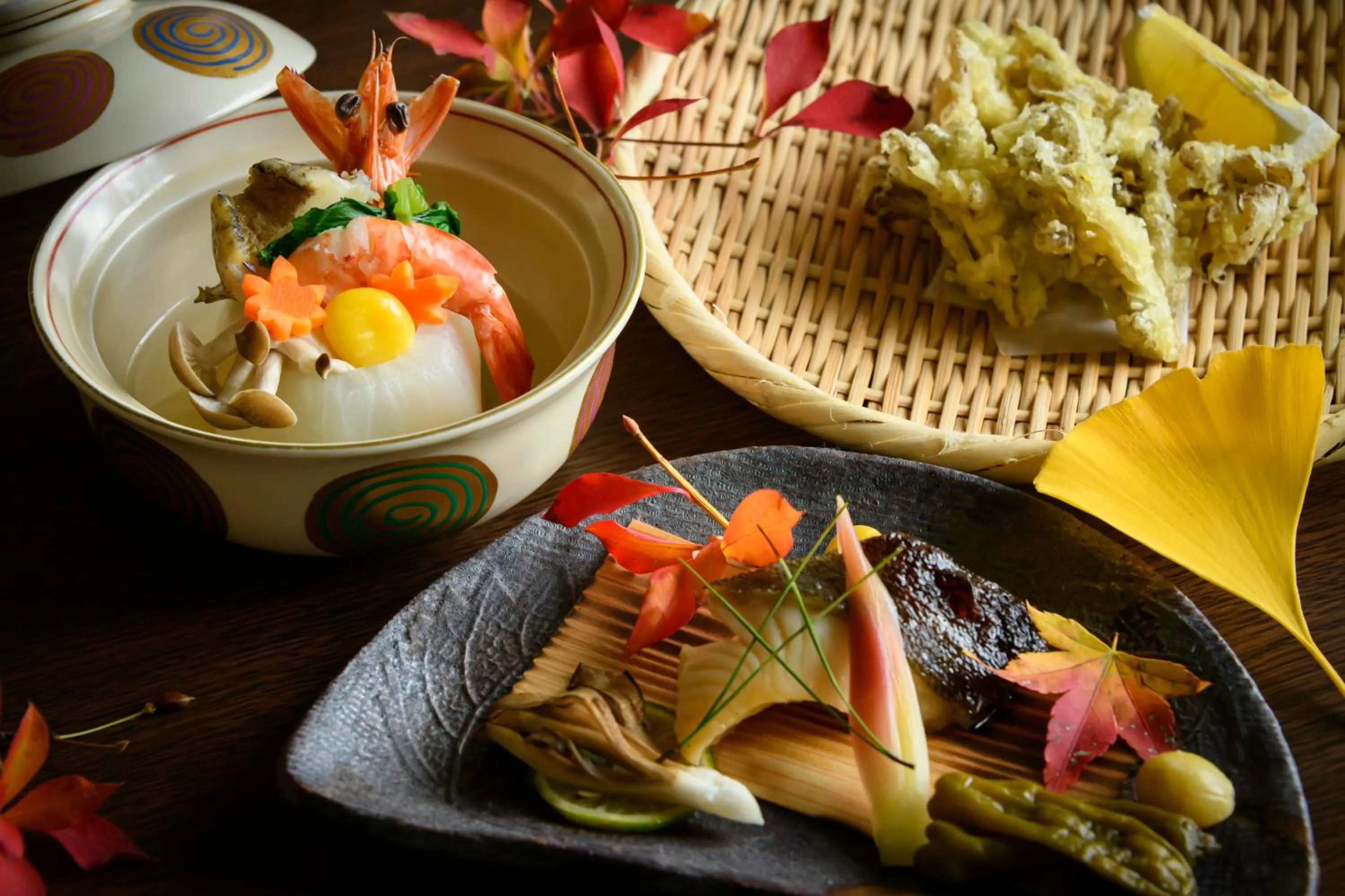 Dinner in Hotel Symphony Sagae Onsen