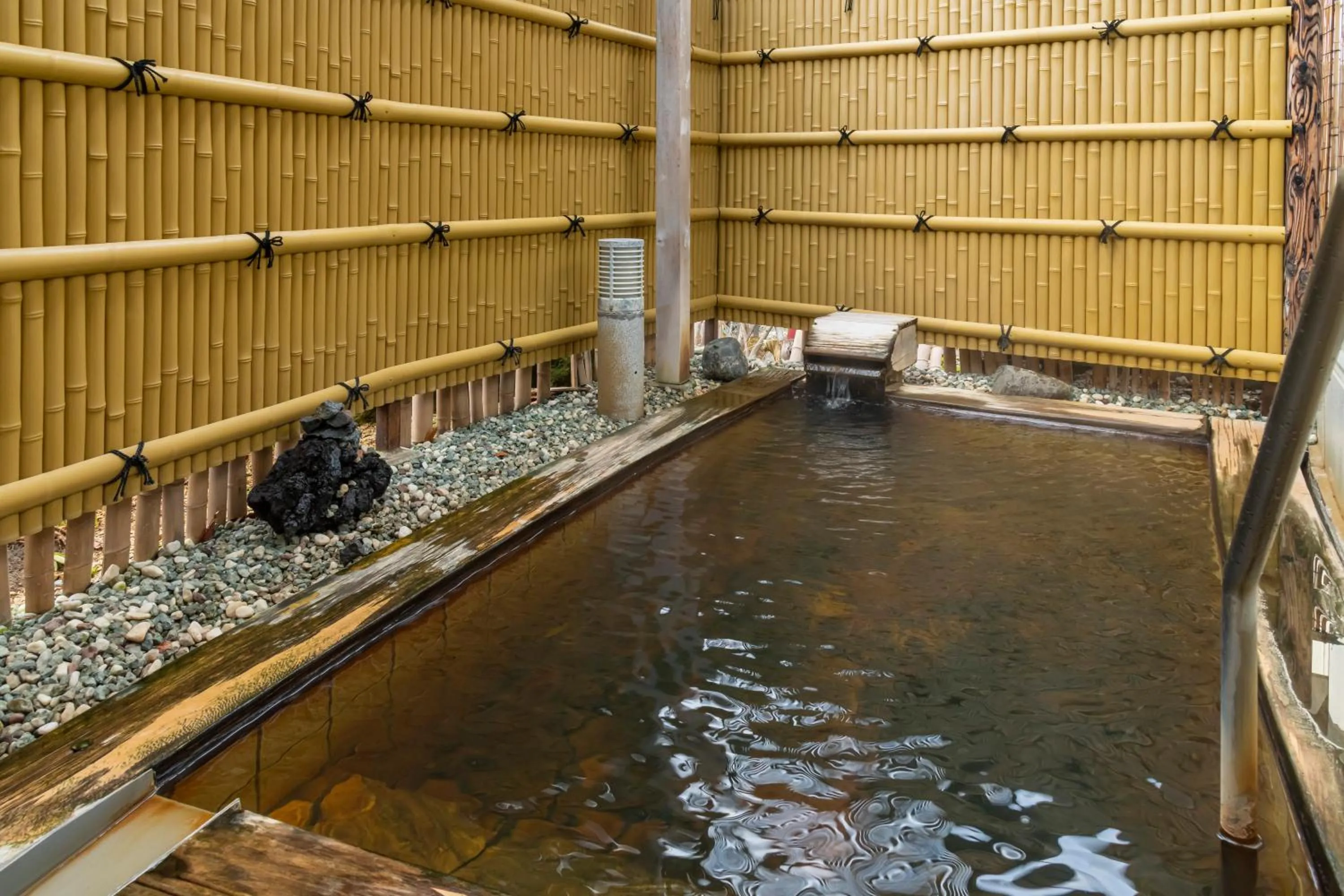 Open Air Bath in Hotel Symphony Sagae Onsen