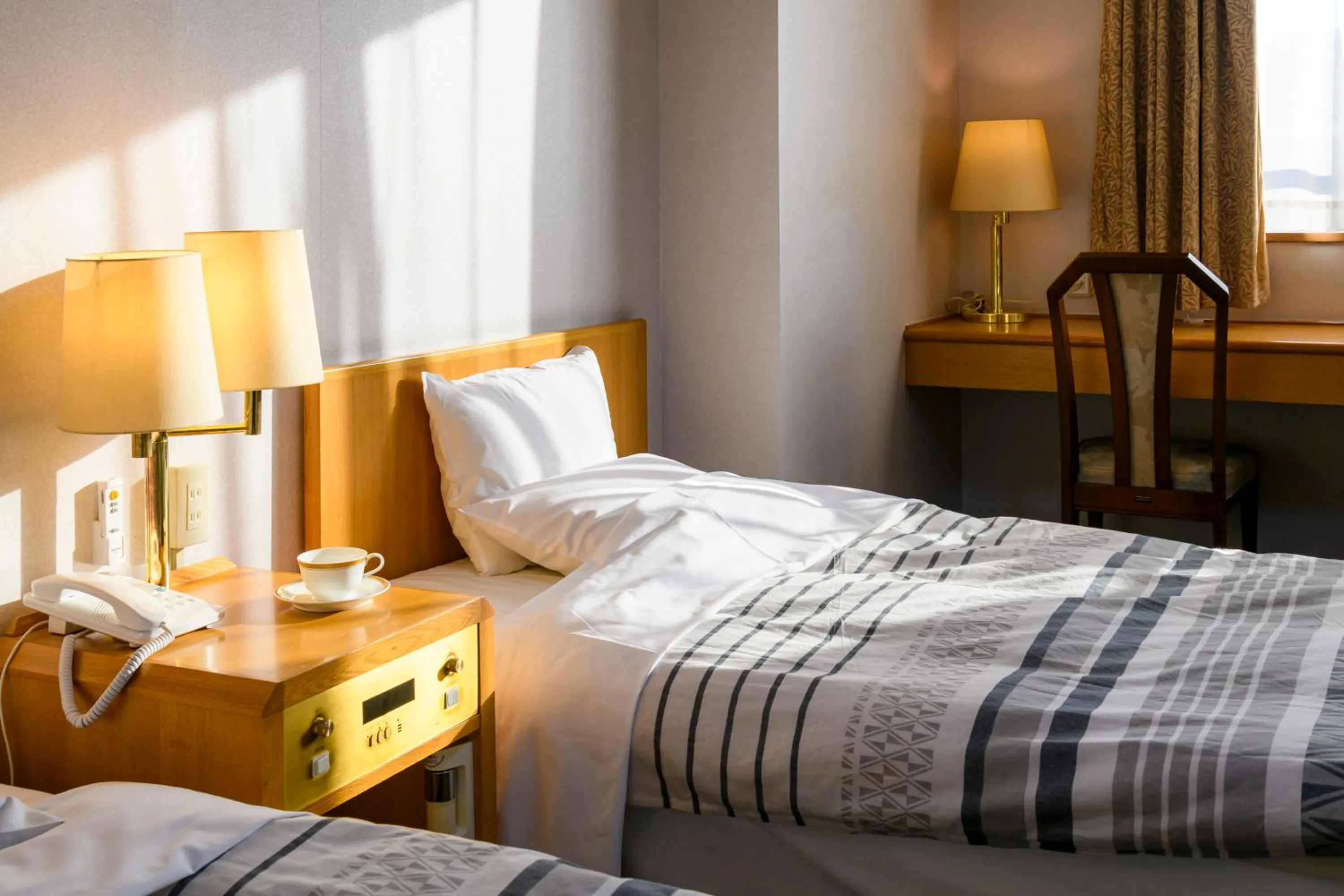 Photo of the whole room, Bed in Hotel Symphony Sagae Onsen