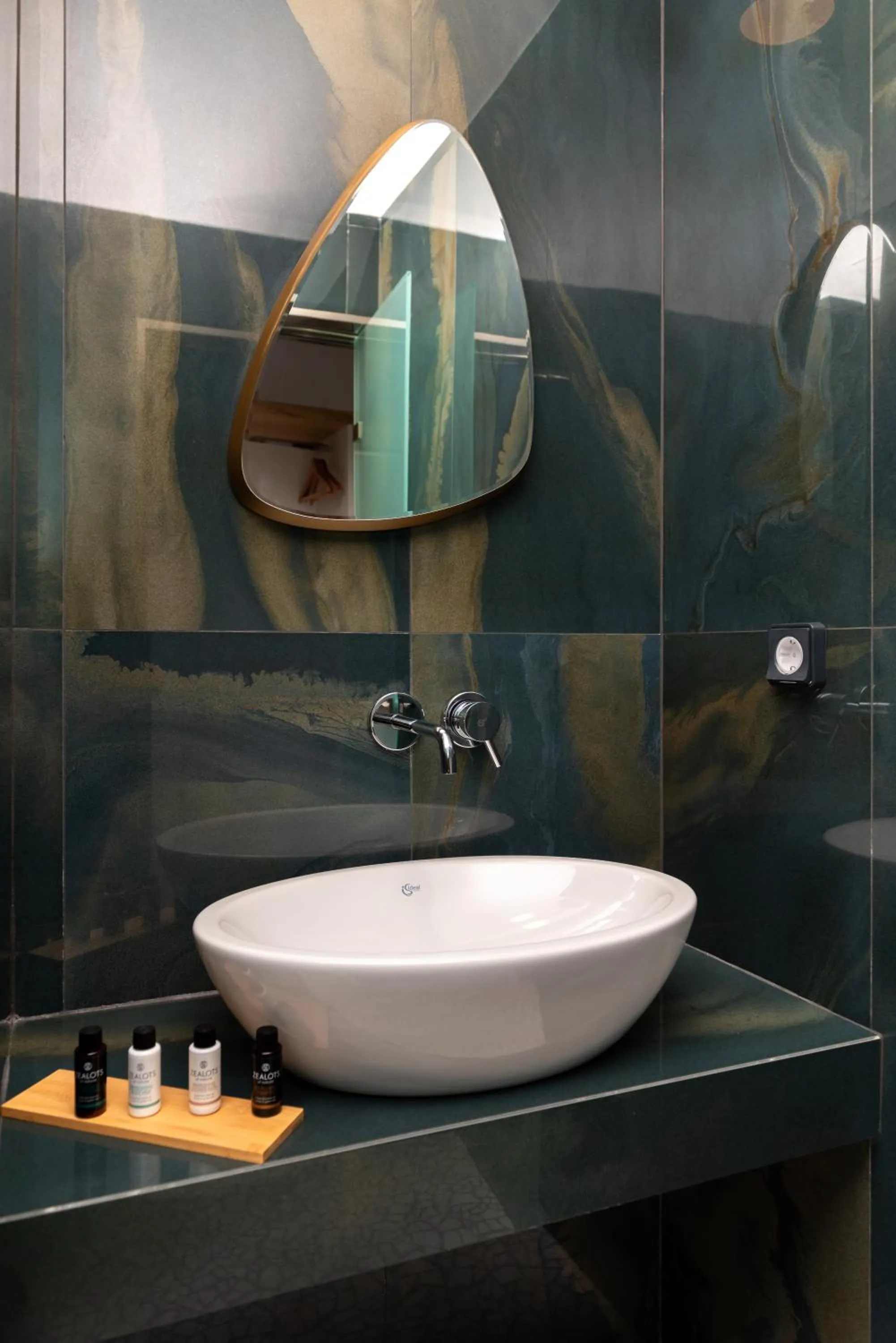 Bathroom in Deluxe Suites Santorini