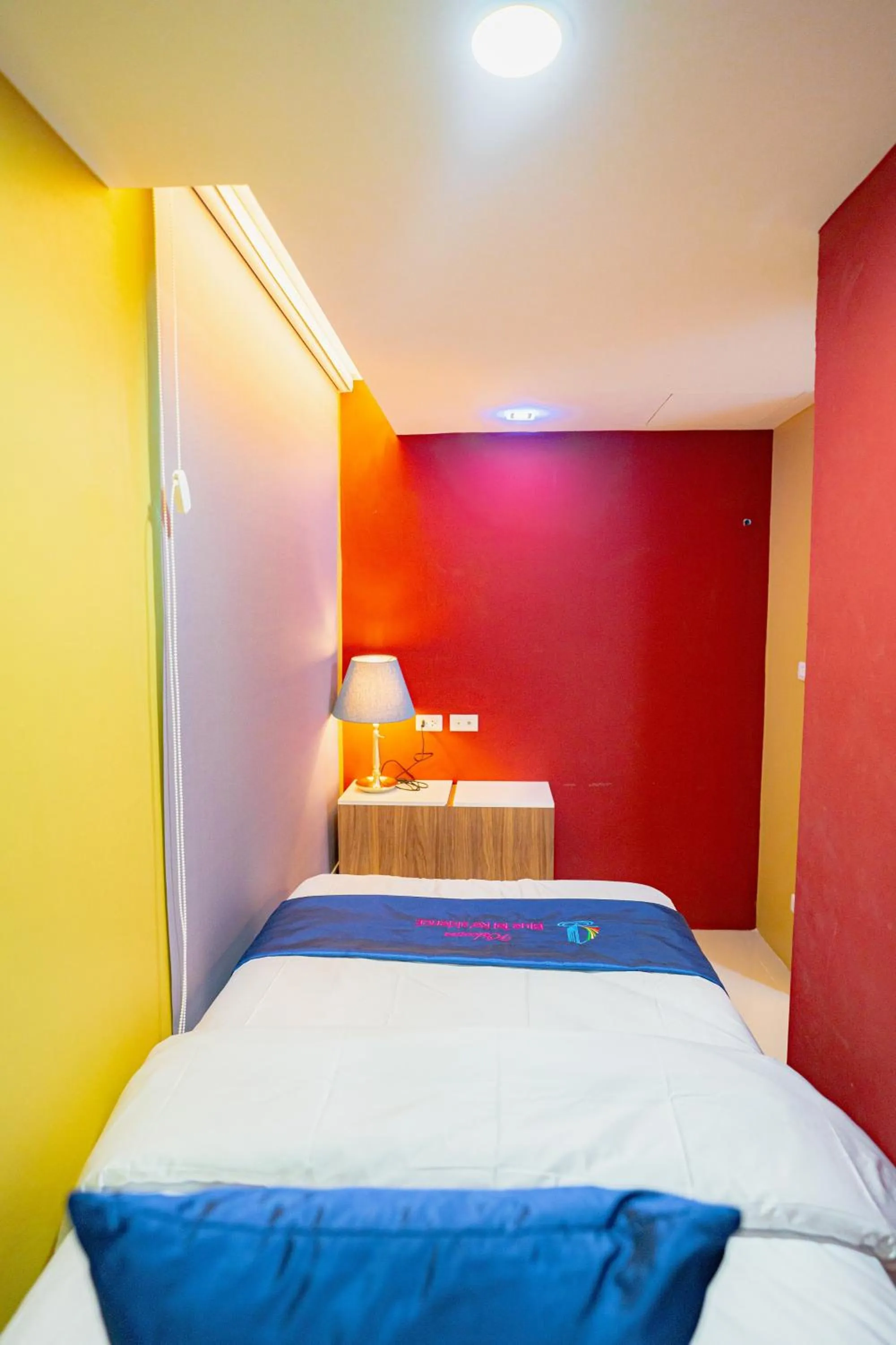 Bed in BlueTel Re'sidencE Bangkok IMPACT บลูเทล เรซิดองส์ กรุงเทพ อิมแพค