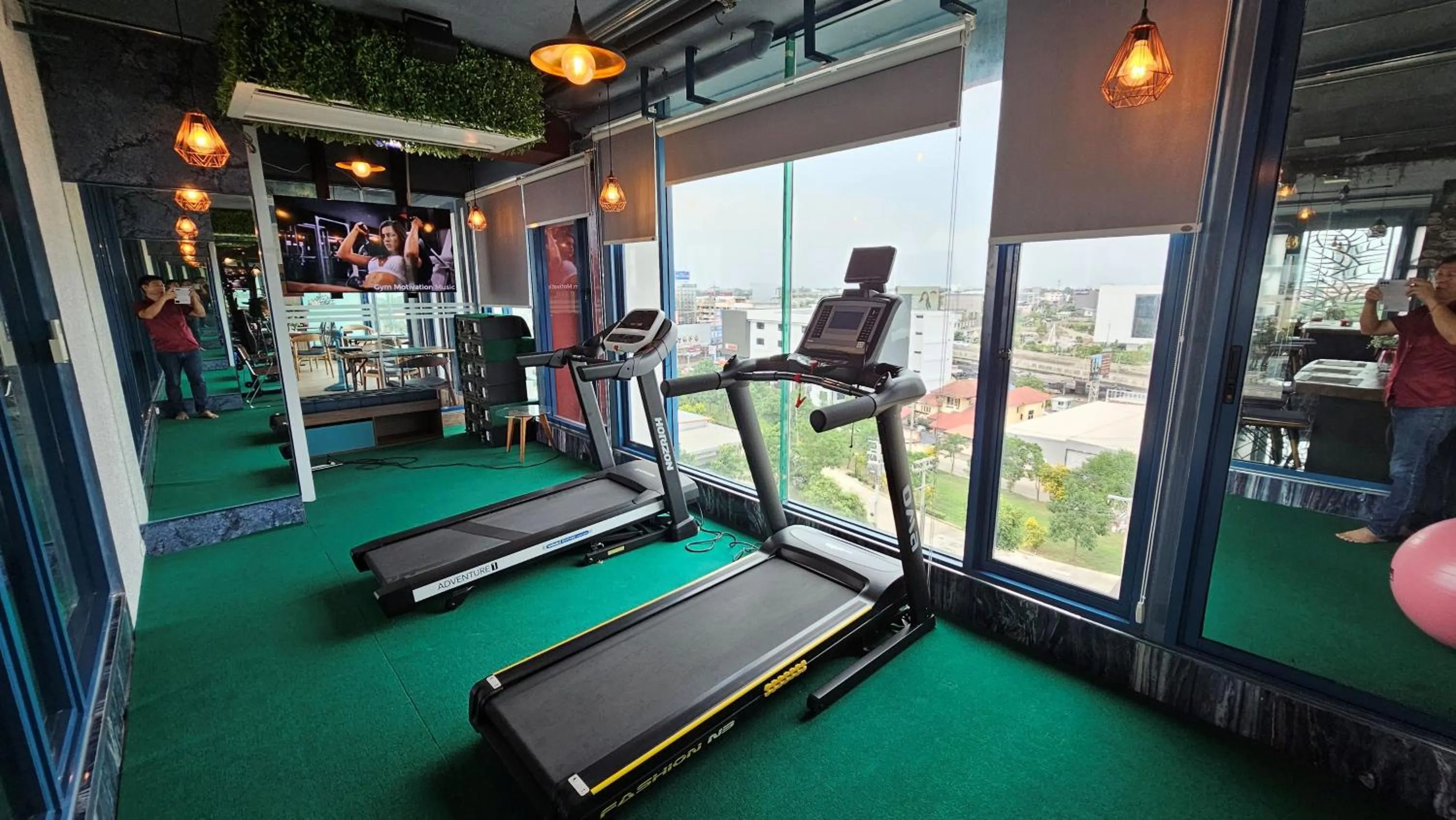 Fitness centre/facilities in BlueTel Re'sidencE Bangkok IMPACT บลูเทล เรซิดองส์ กรุงเทพ อิมแพค