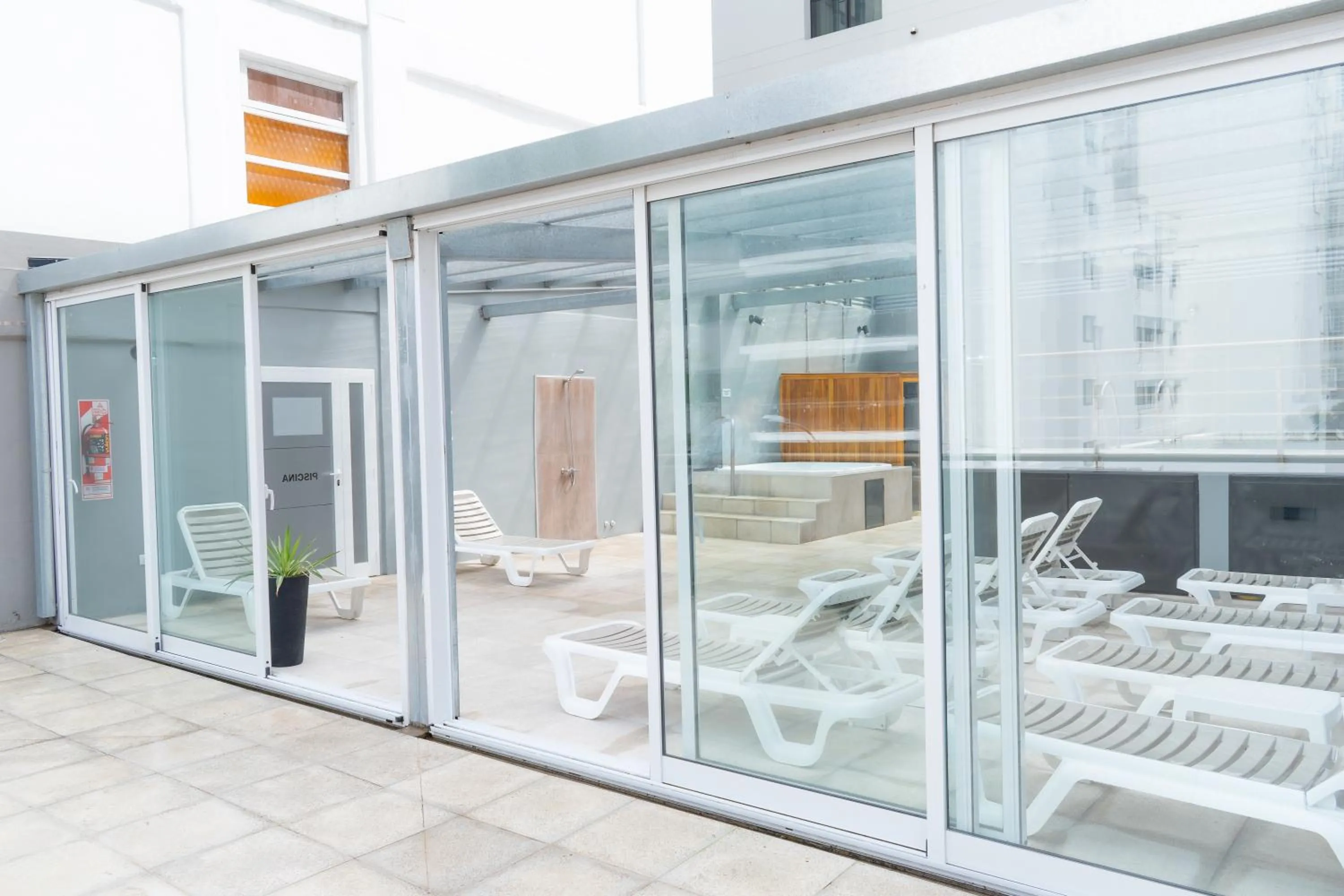 Solarium in Hotel Traful