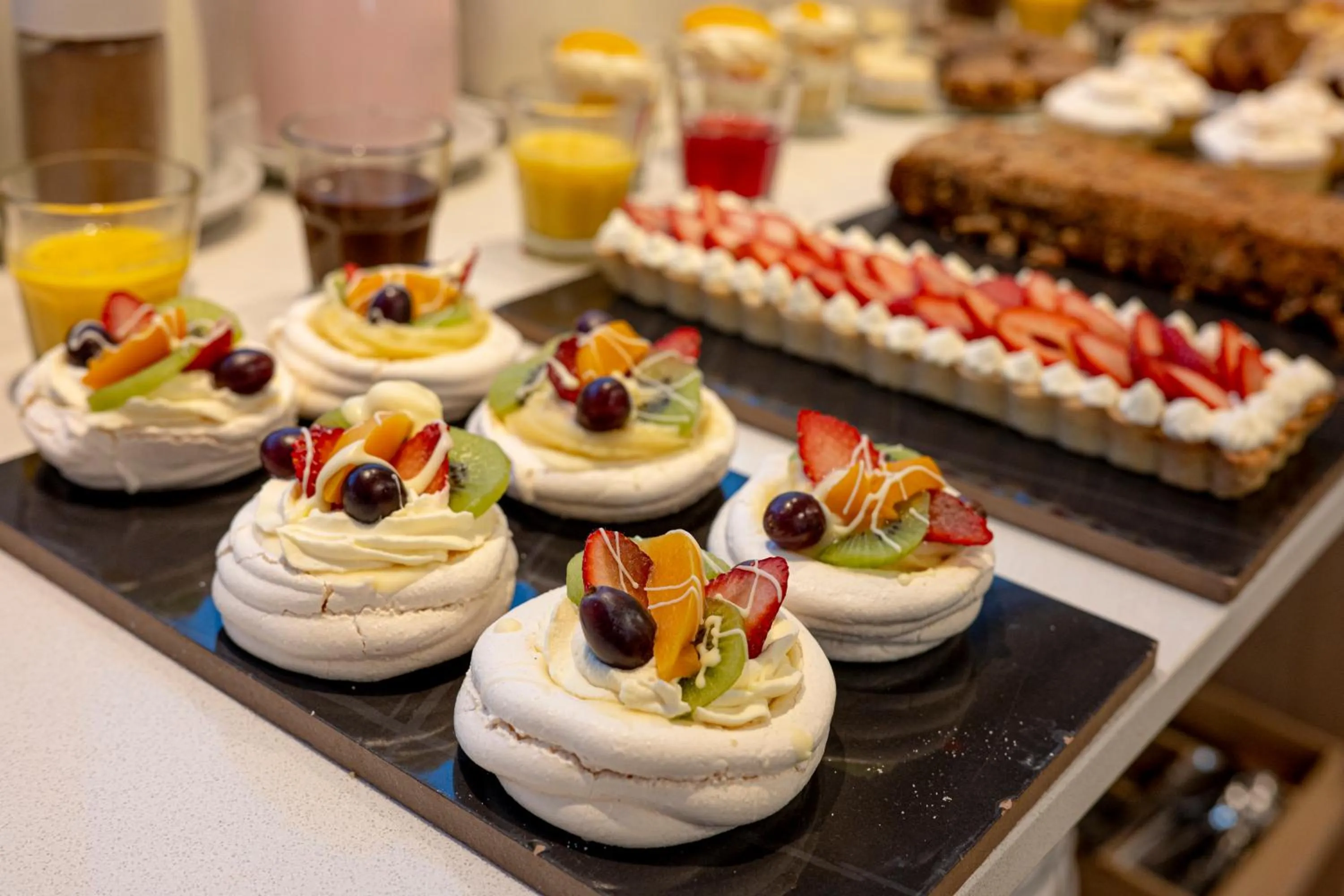 Buffet breakfast in Hotel Traful