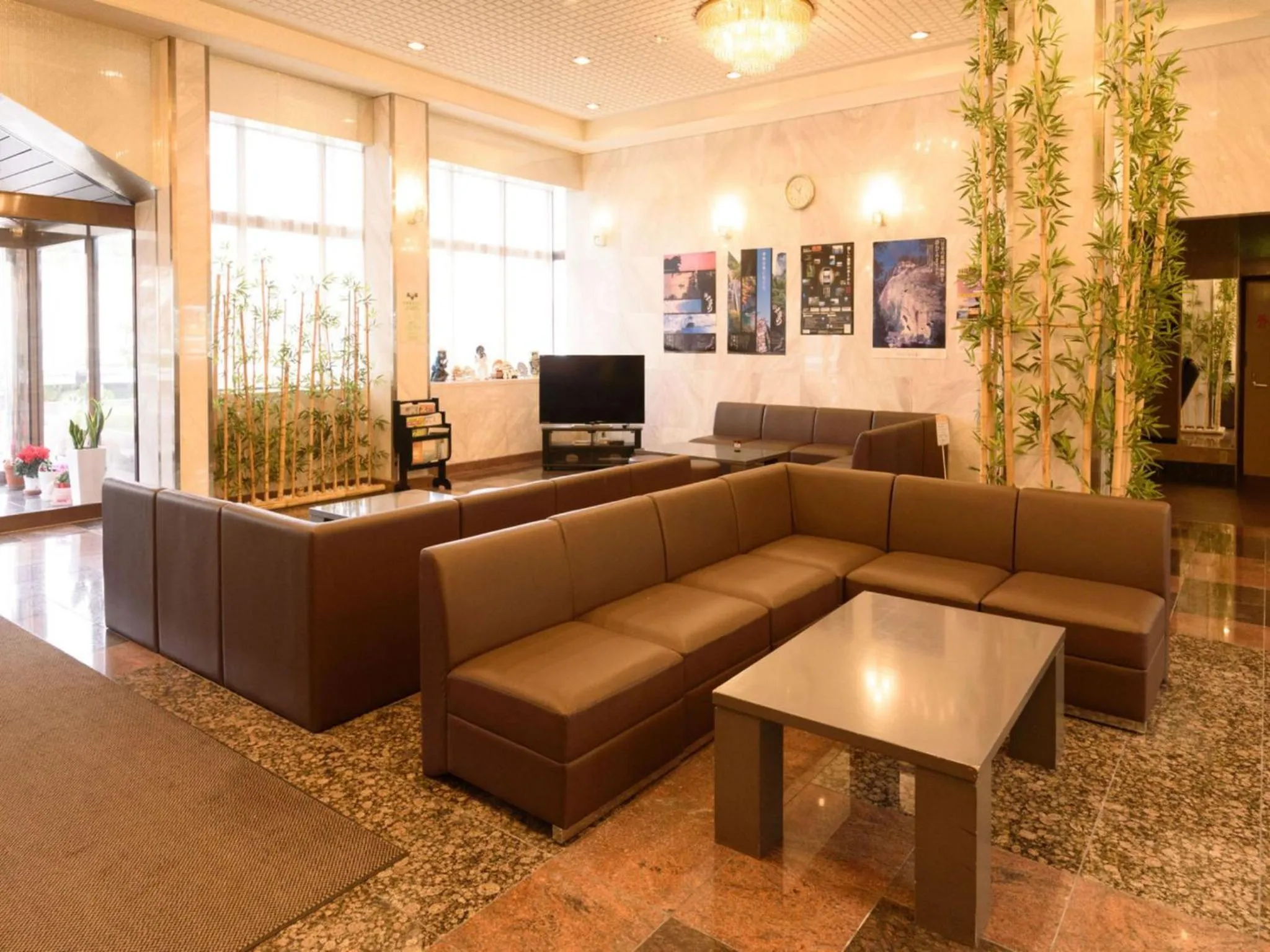 Lobby or reception in Business Hotel Kawakami