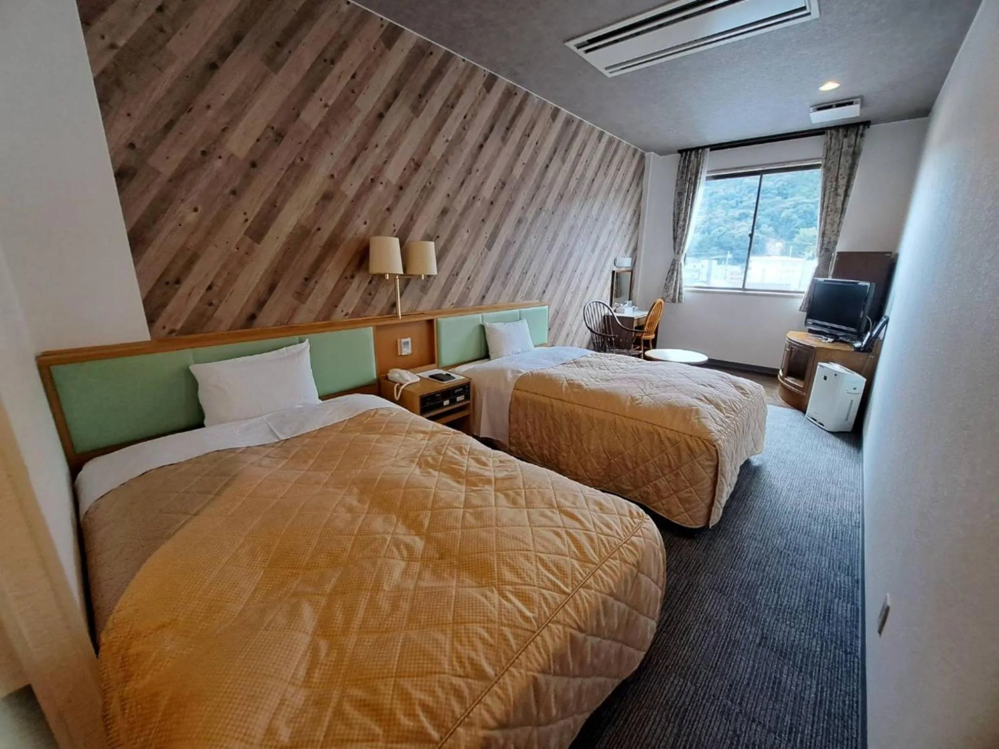 Photo of the whole room, Bed in Business Hotel Kawakami