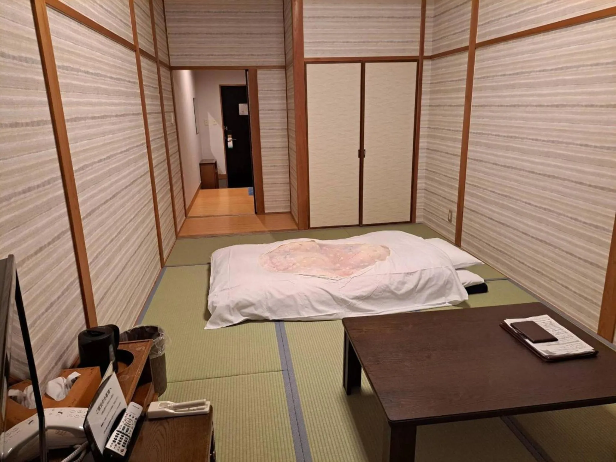 Photo of the whole room, Bed in Business Hotel Kawakami