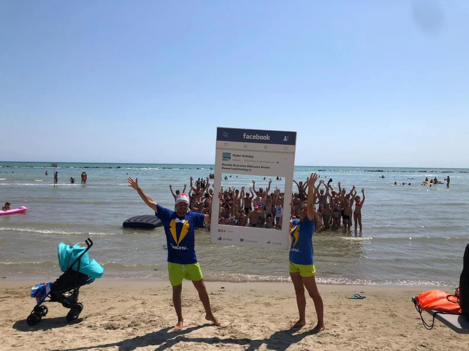 Beach in Hotel Holiday