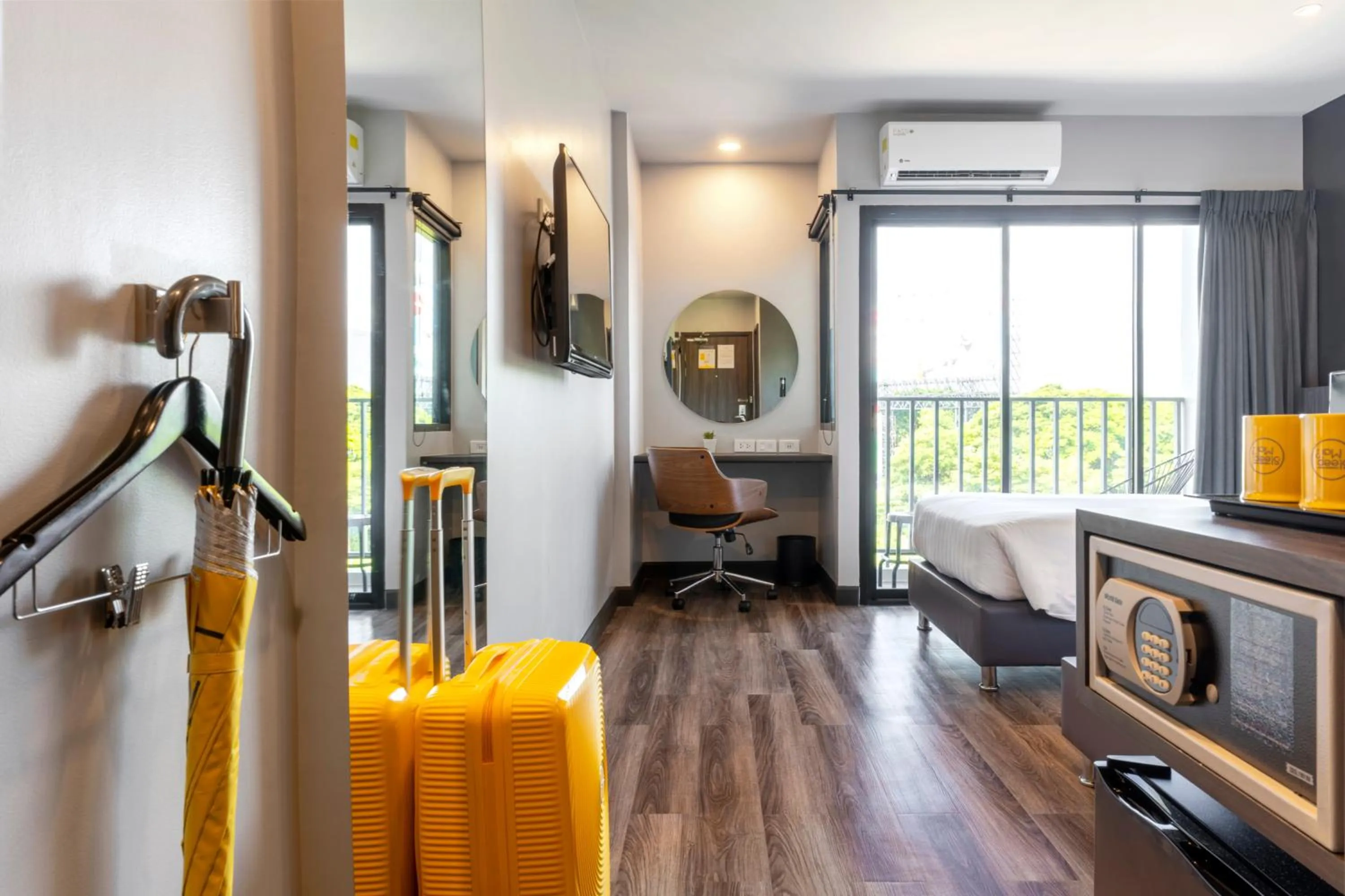 Balcony/Terrace in Sleep Mai Chiang Mai Airport Lifestyle Hotel