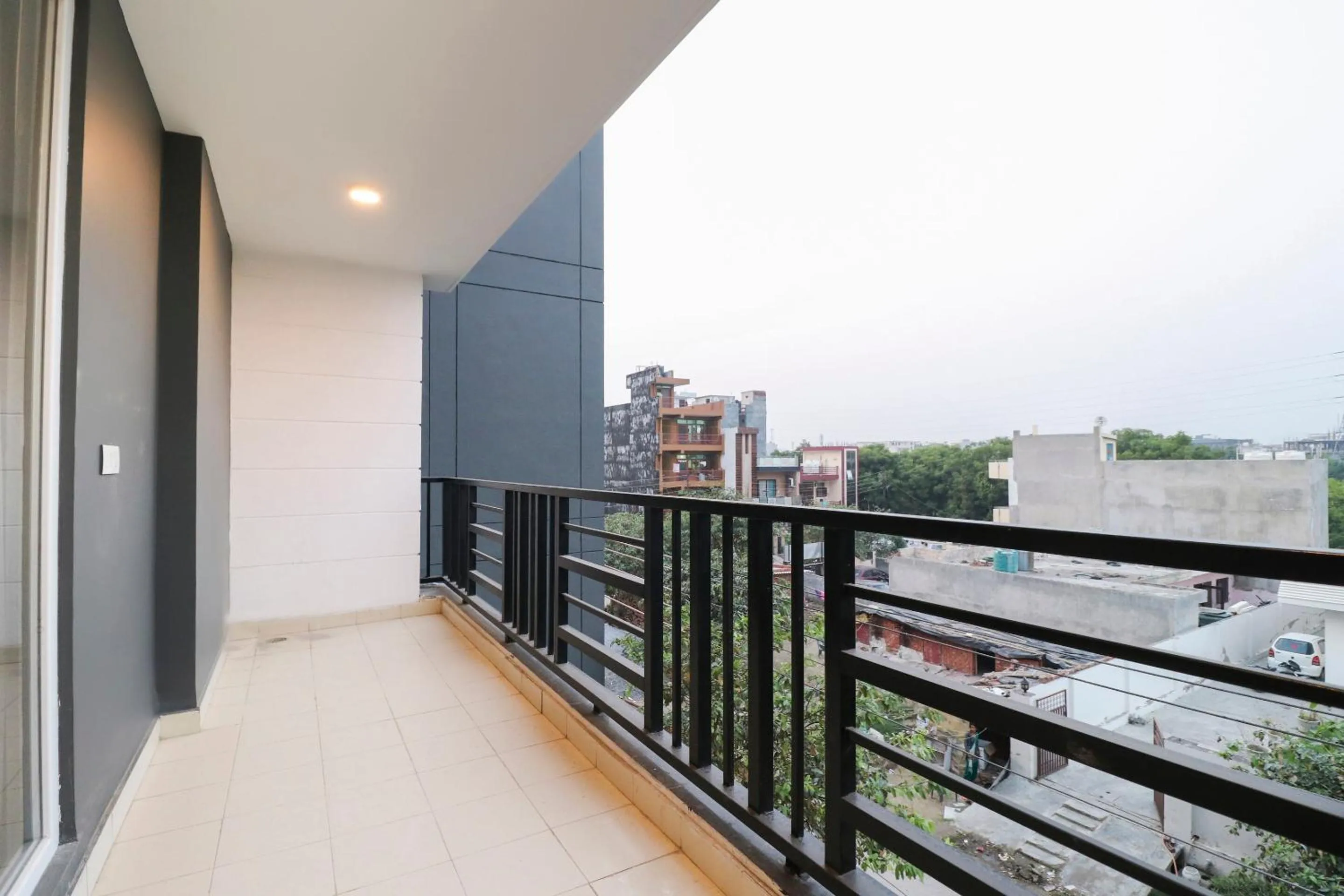 Balcony/Terrace in Super Townhouse Noida Sector 71 Near ISKCON Temple Noida