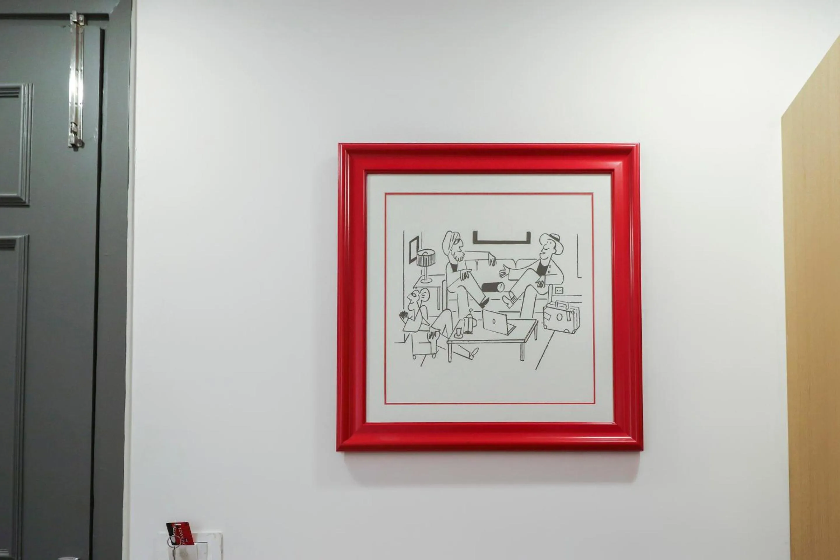 Bedroom in Super Townhouse Noida Sector 71 Near ISKCON Temple Noida