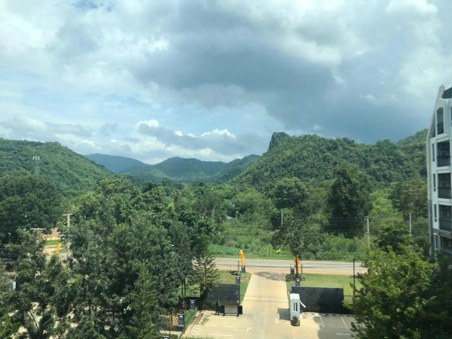 Natural landscape in Courtyard khaoyai