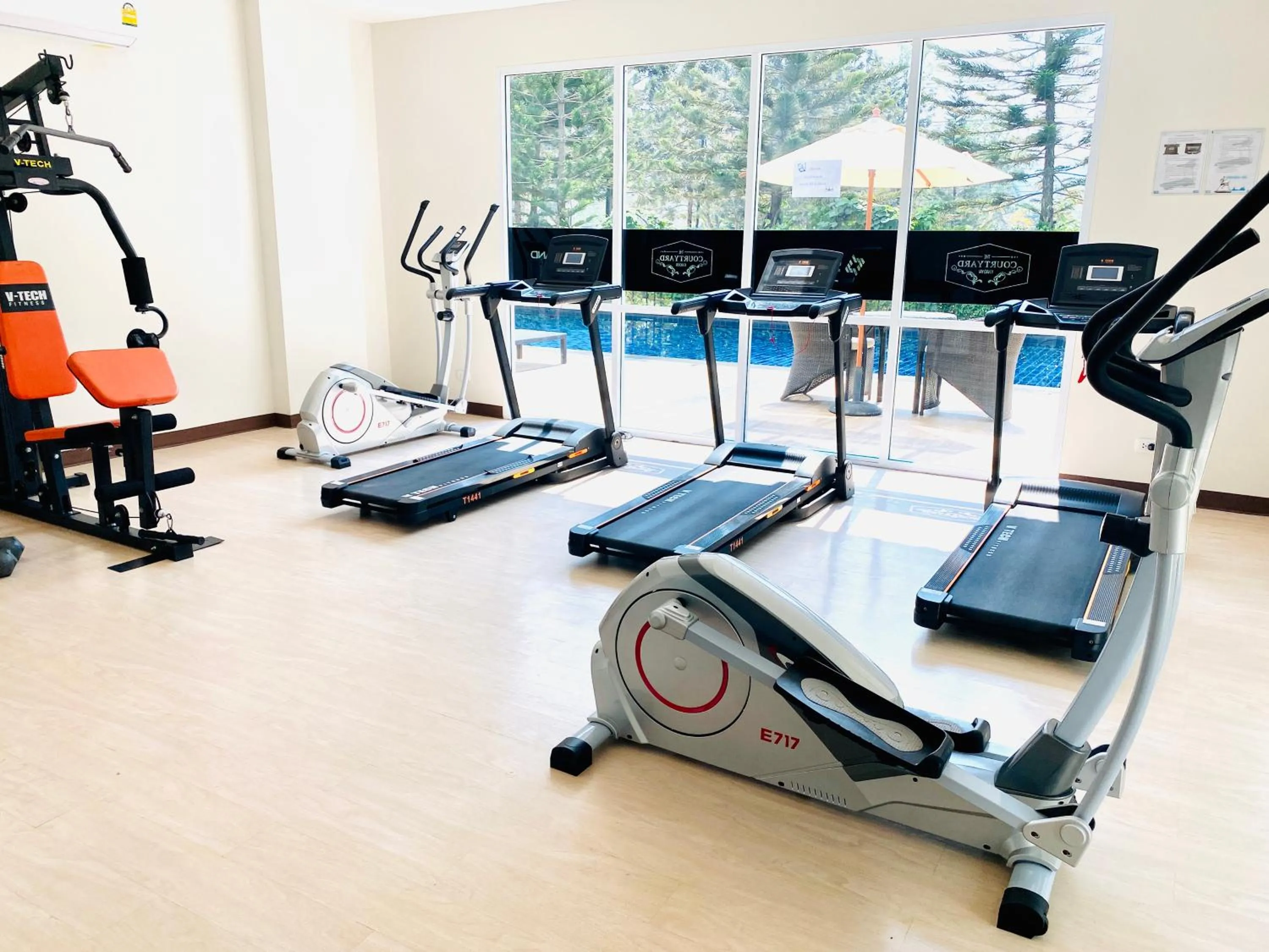 Fitness centre/facilities in Courtyard khaoyai