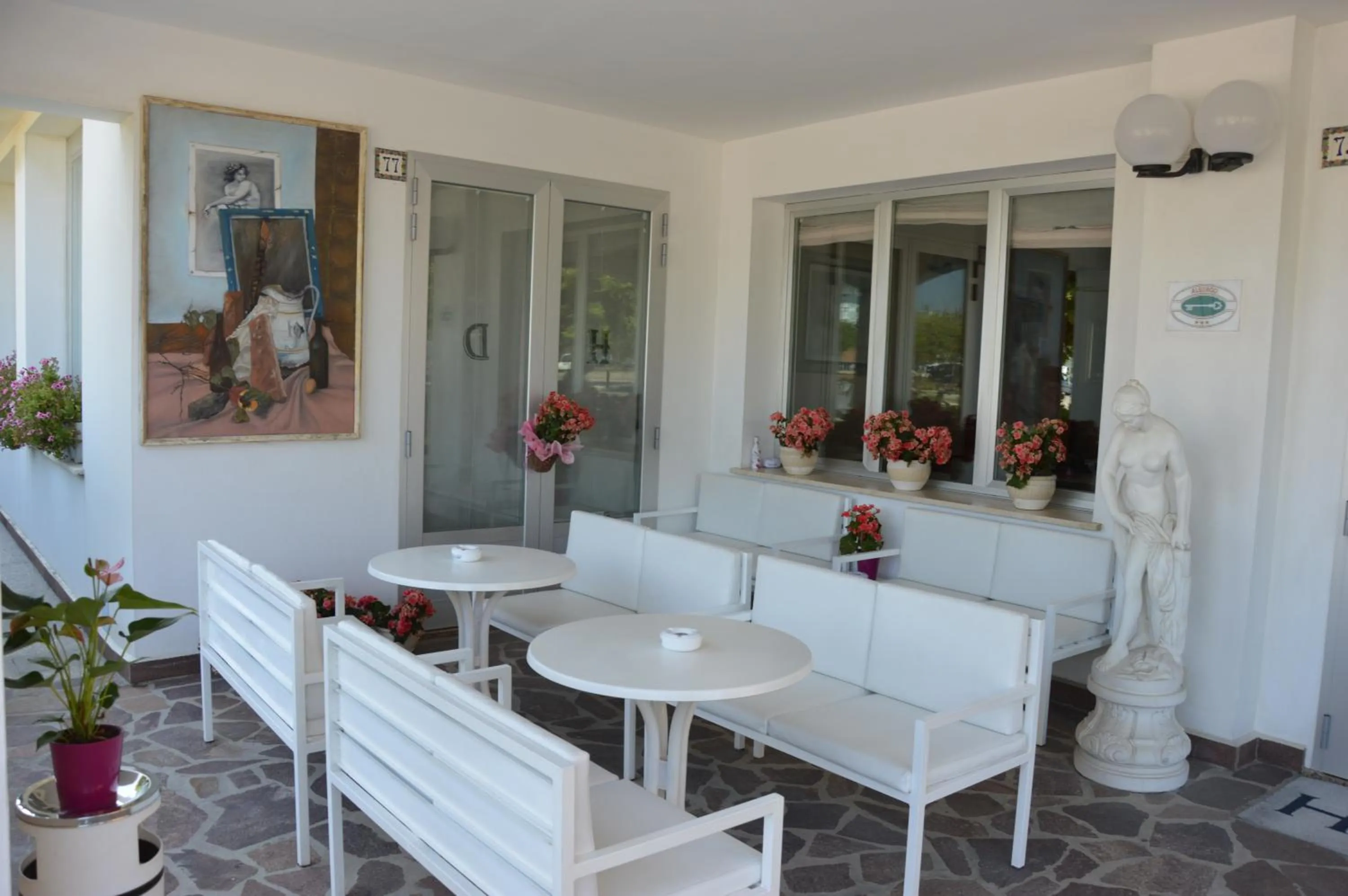 Facade/entrance in Hotel Diga