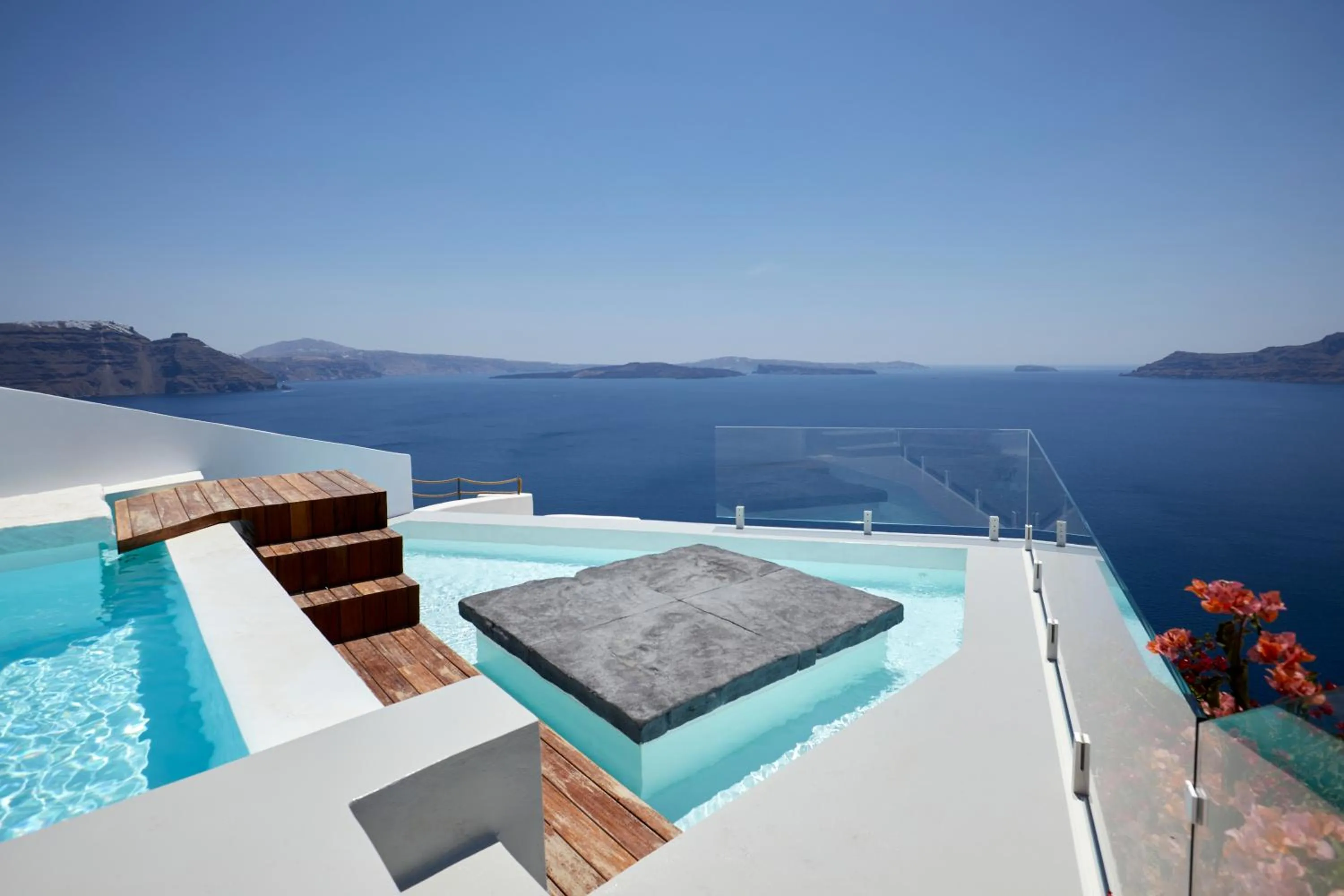 Sea view in The Saint Hotel