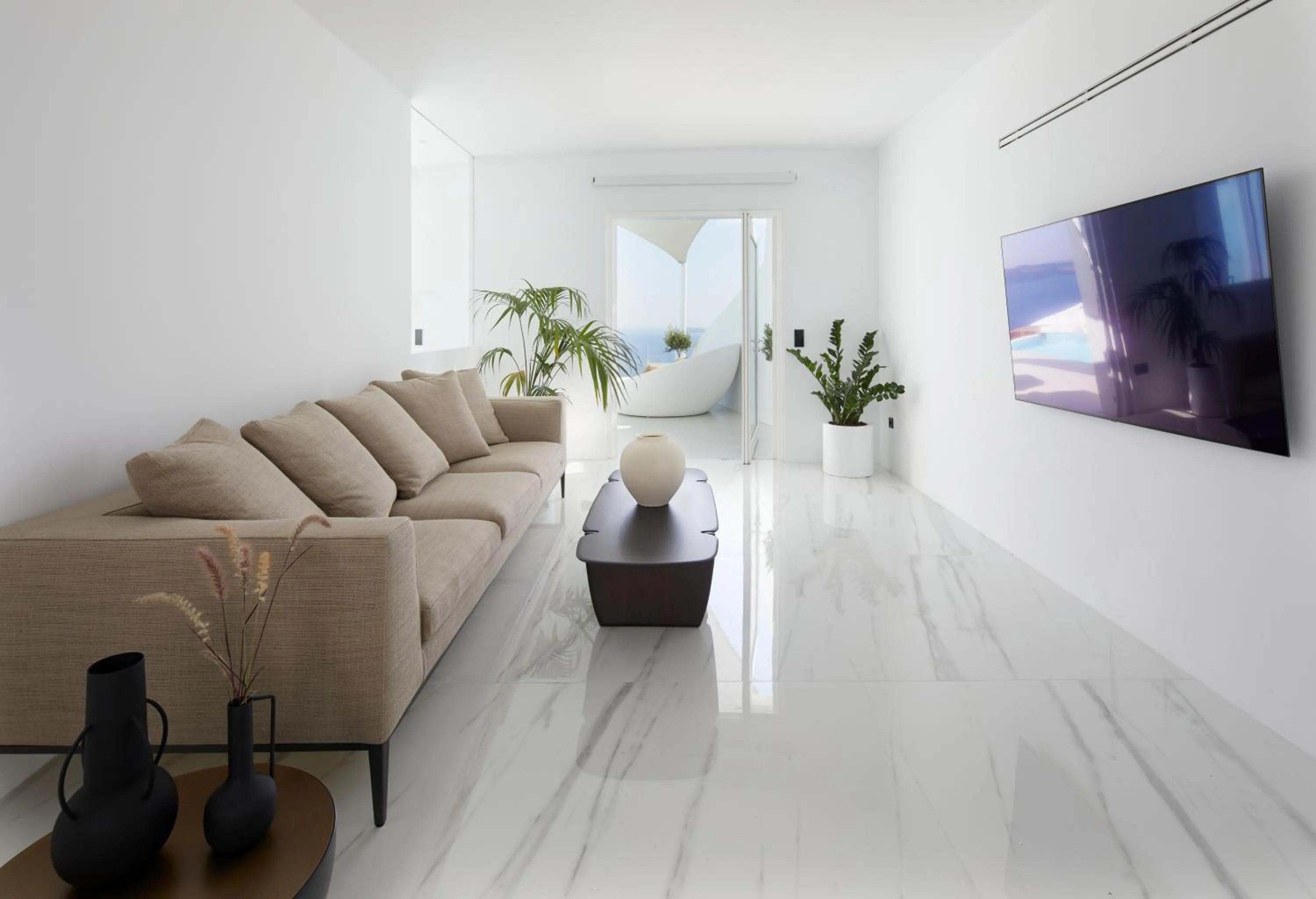 Living room in The Saint Hotel