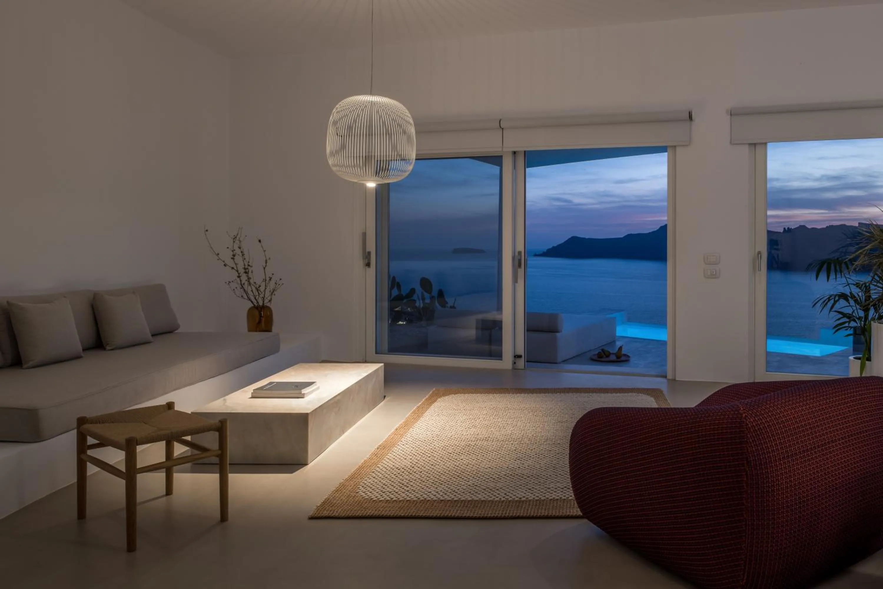 Living room in The Saint Hotel