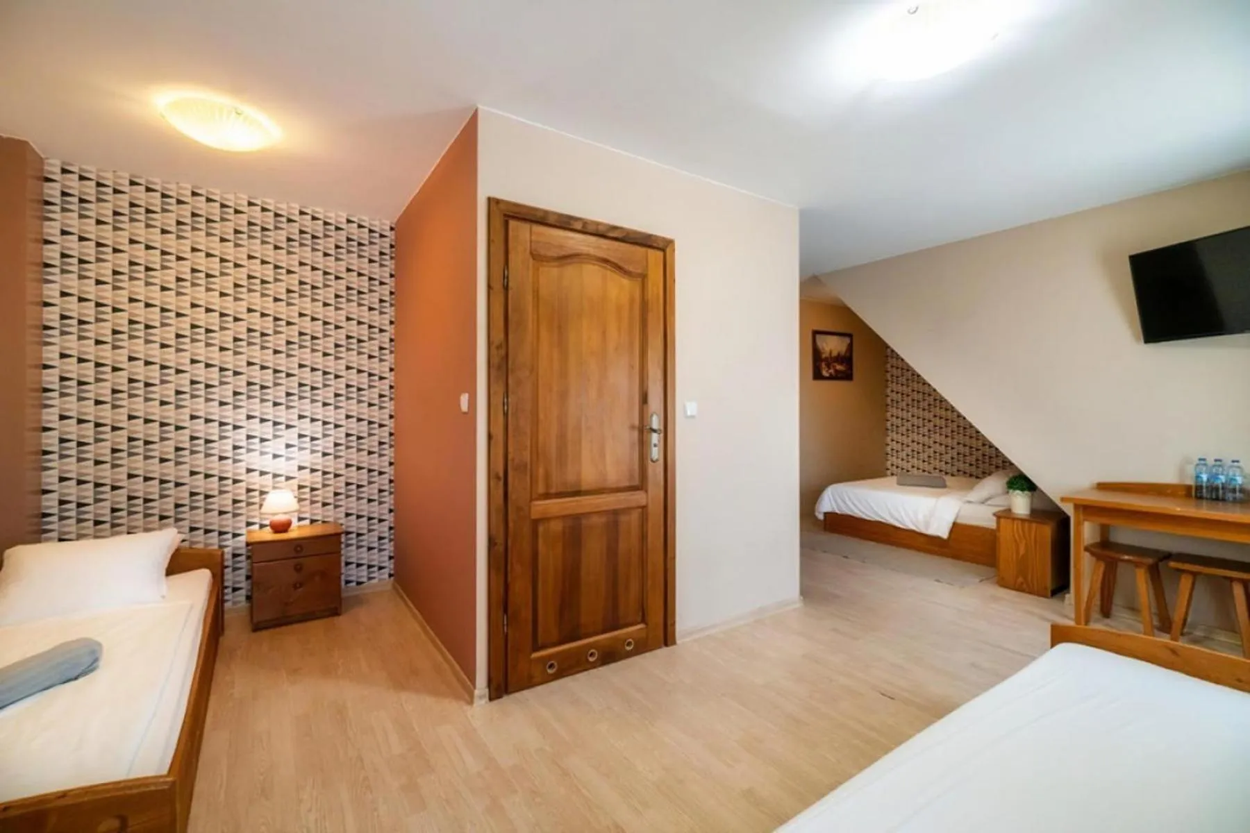 Bed in Pokoje gościnne Szy & Mon