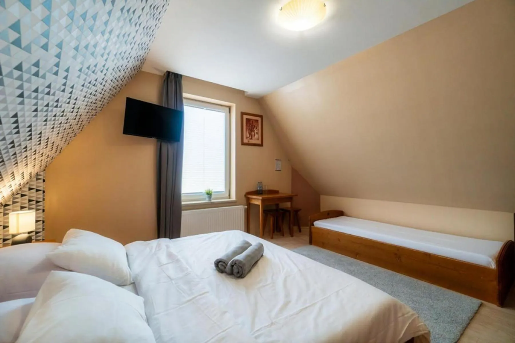 Bed in Pokoje gościnne Szy & Mon