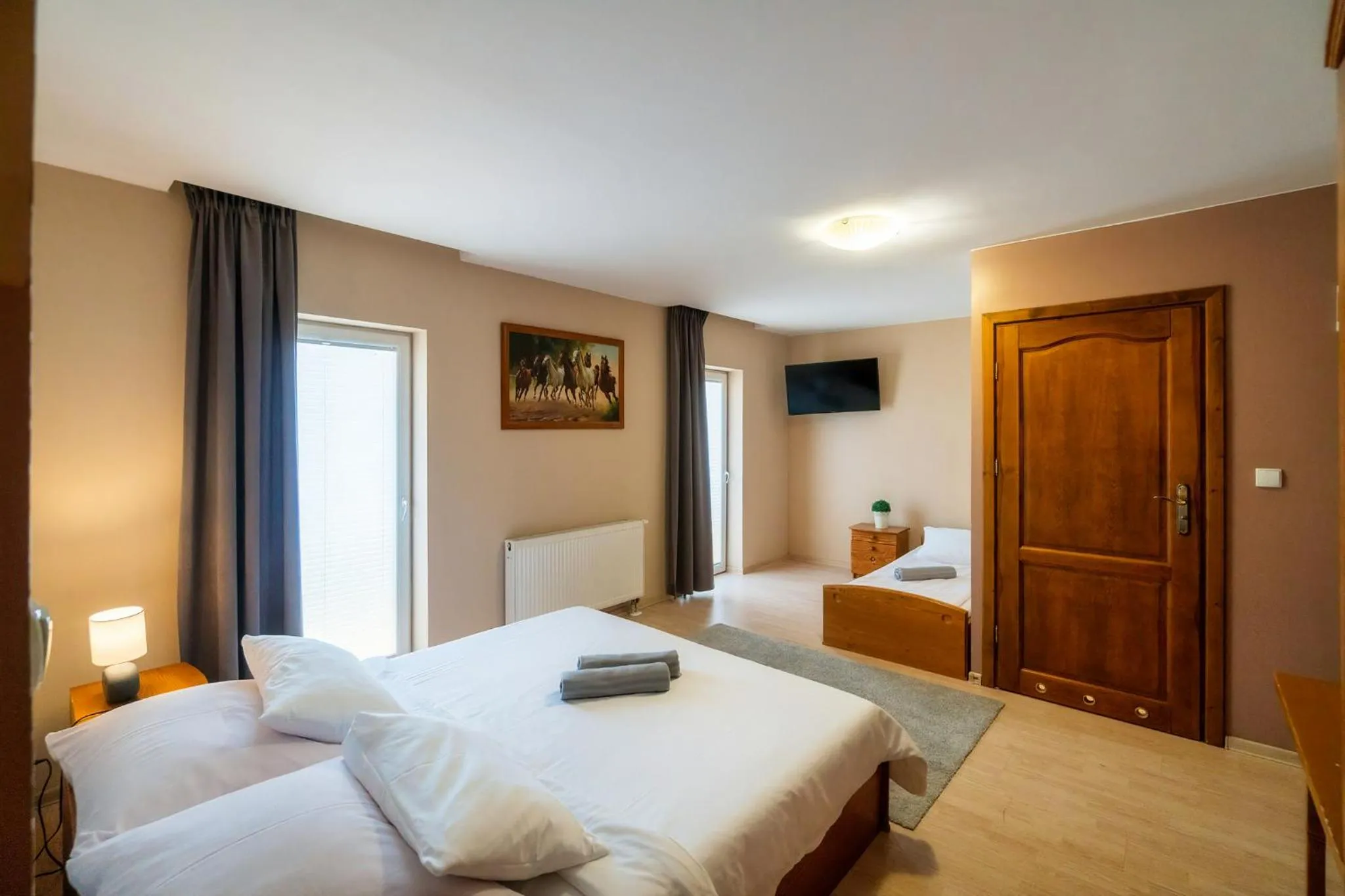 Bed in Pokoje gościnne Szy & Mon