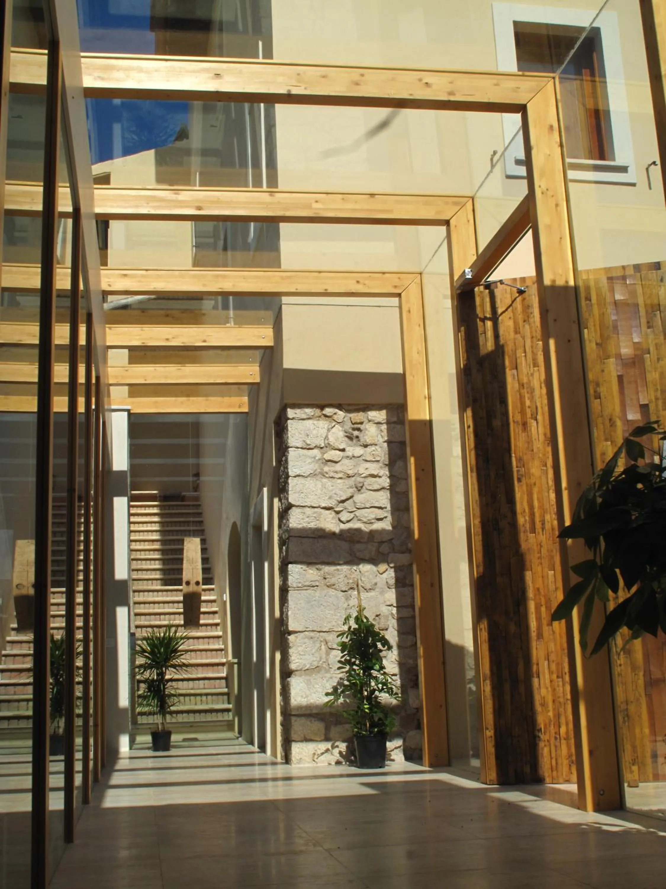 Decorative detail in Cincinnato Wine Resort