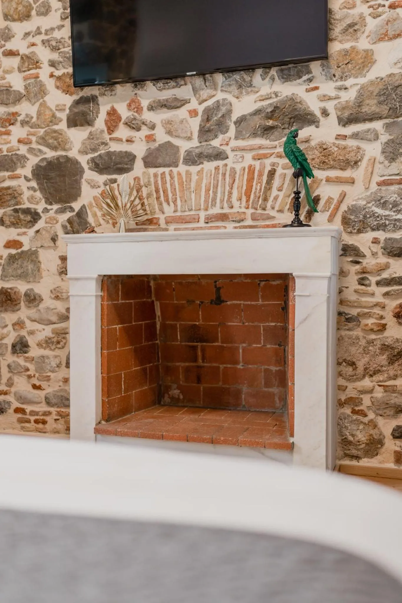 Decorative detail in Impero Nafplio Hotel & Suites