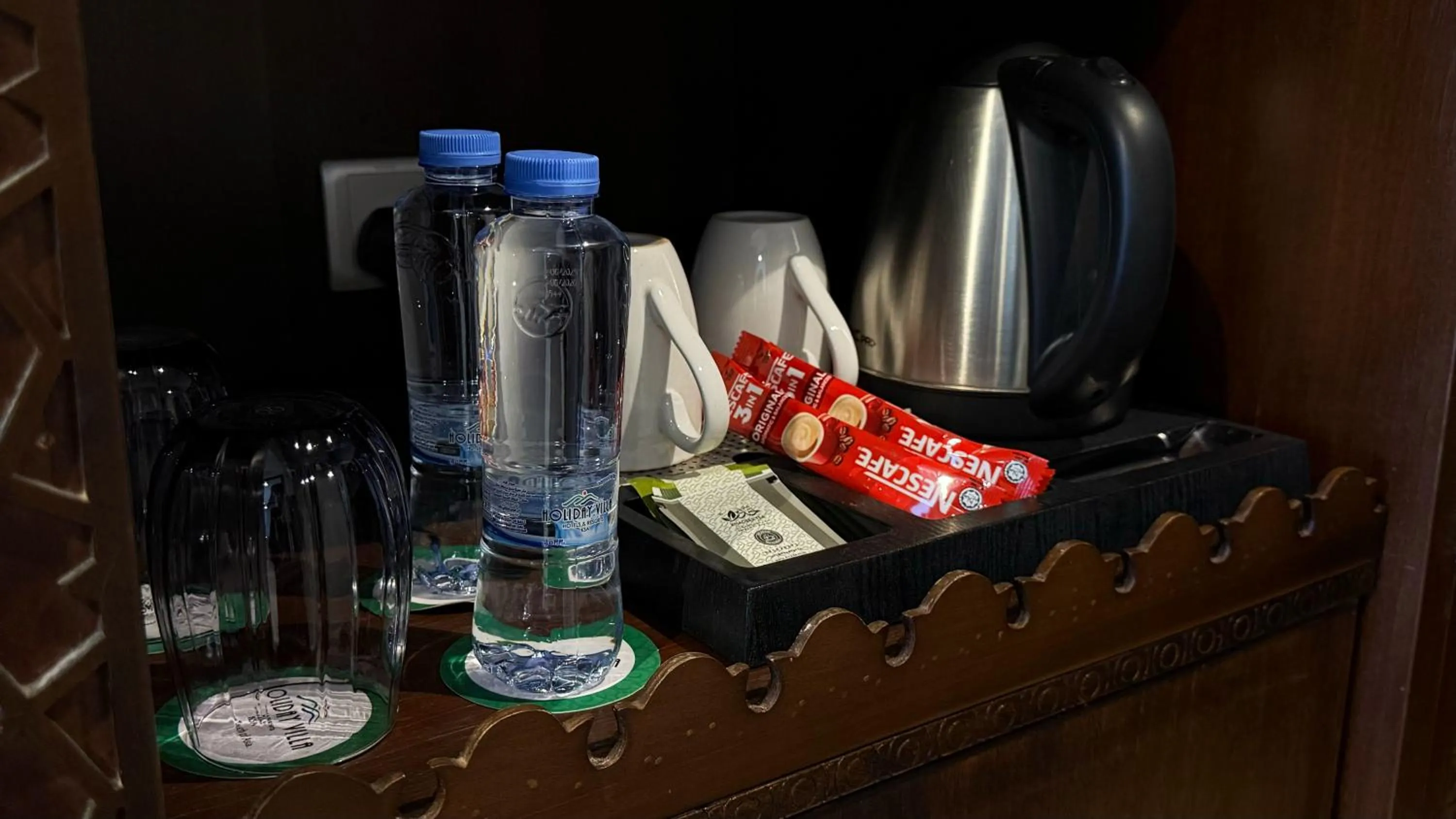 Coffee/tea facilities in Holiday Villa Hail