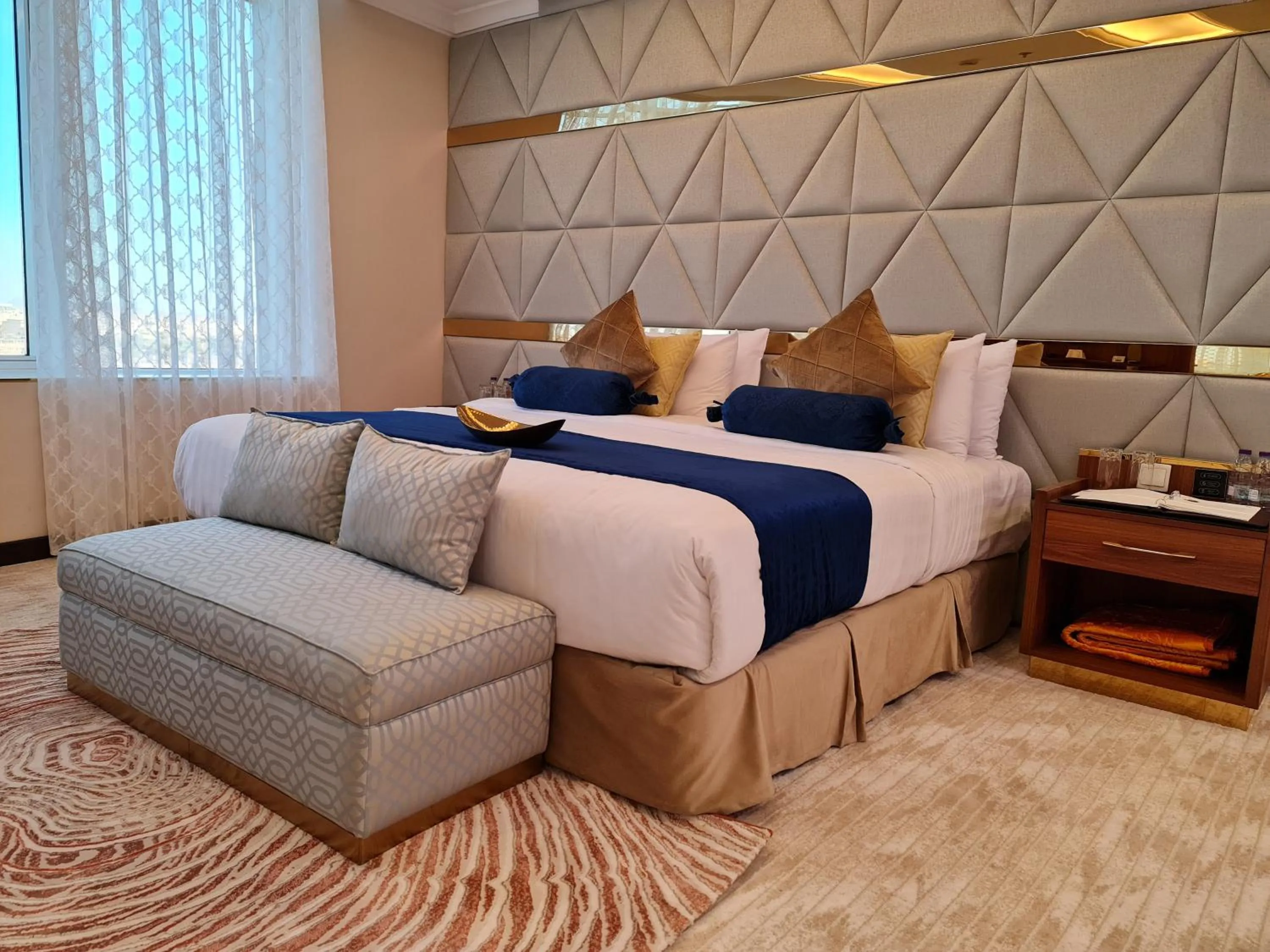 Bed in Holiday Villa Hail