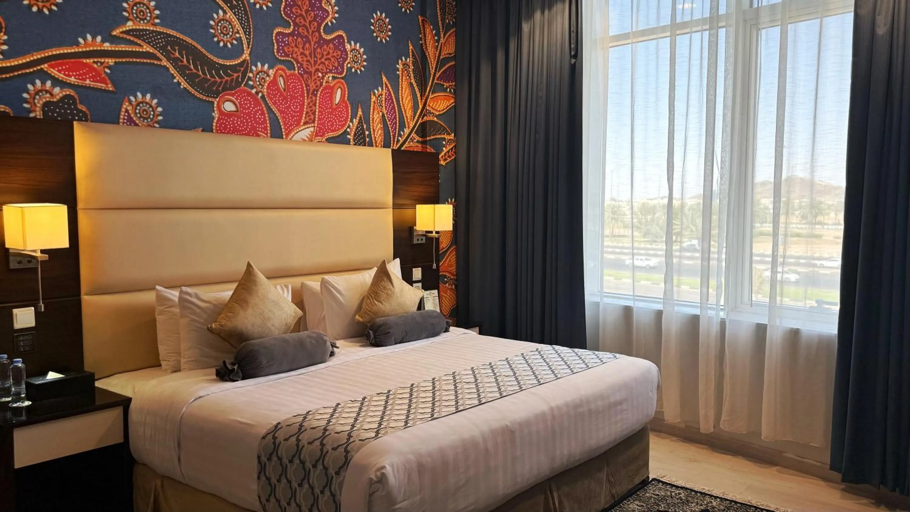 Bed in Holiday Villa Hail