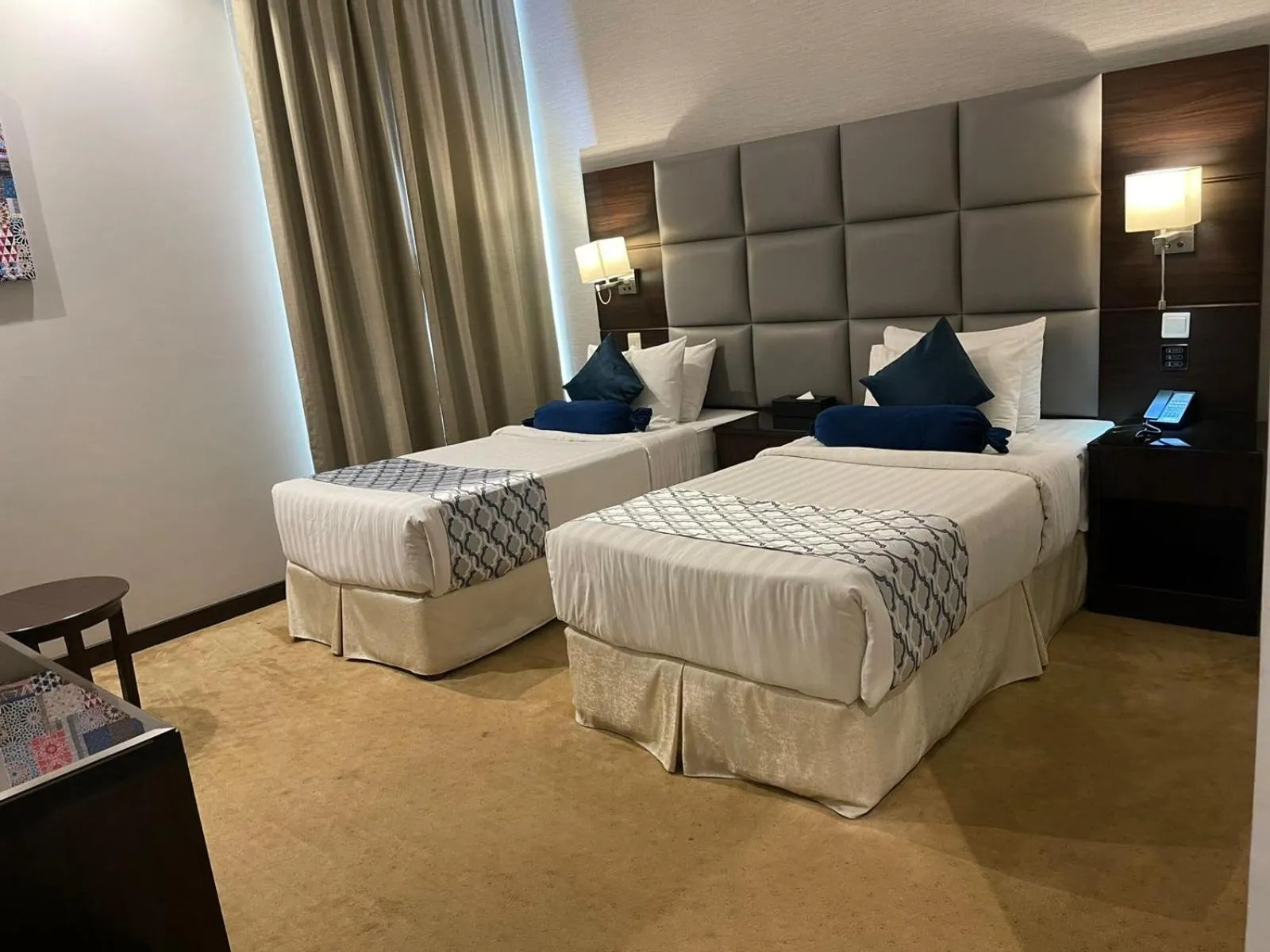 Bed in Holiday Villa Hail