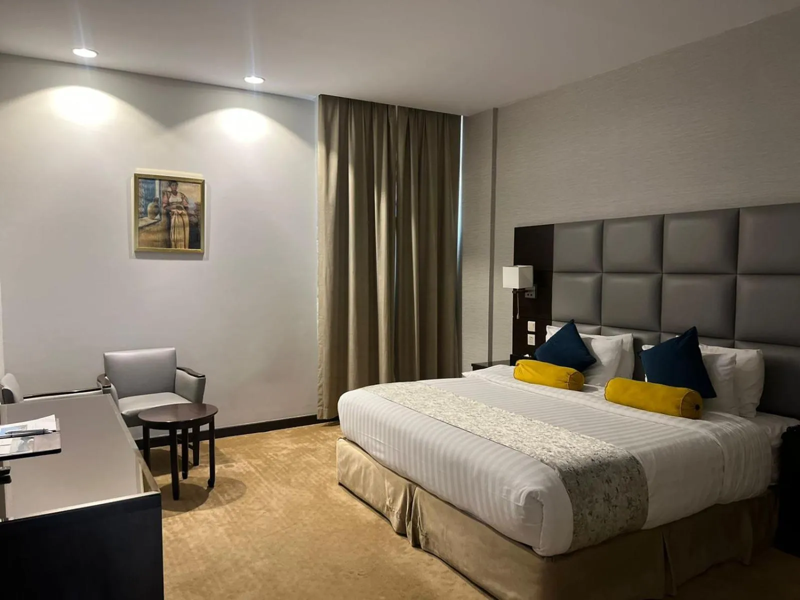 Bed in Holiday Villa Hail