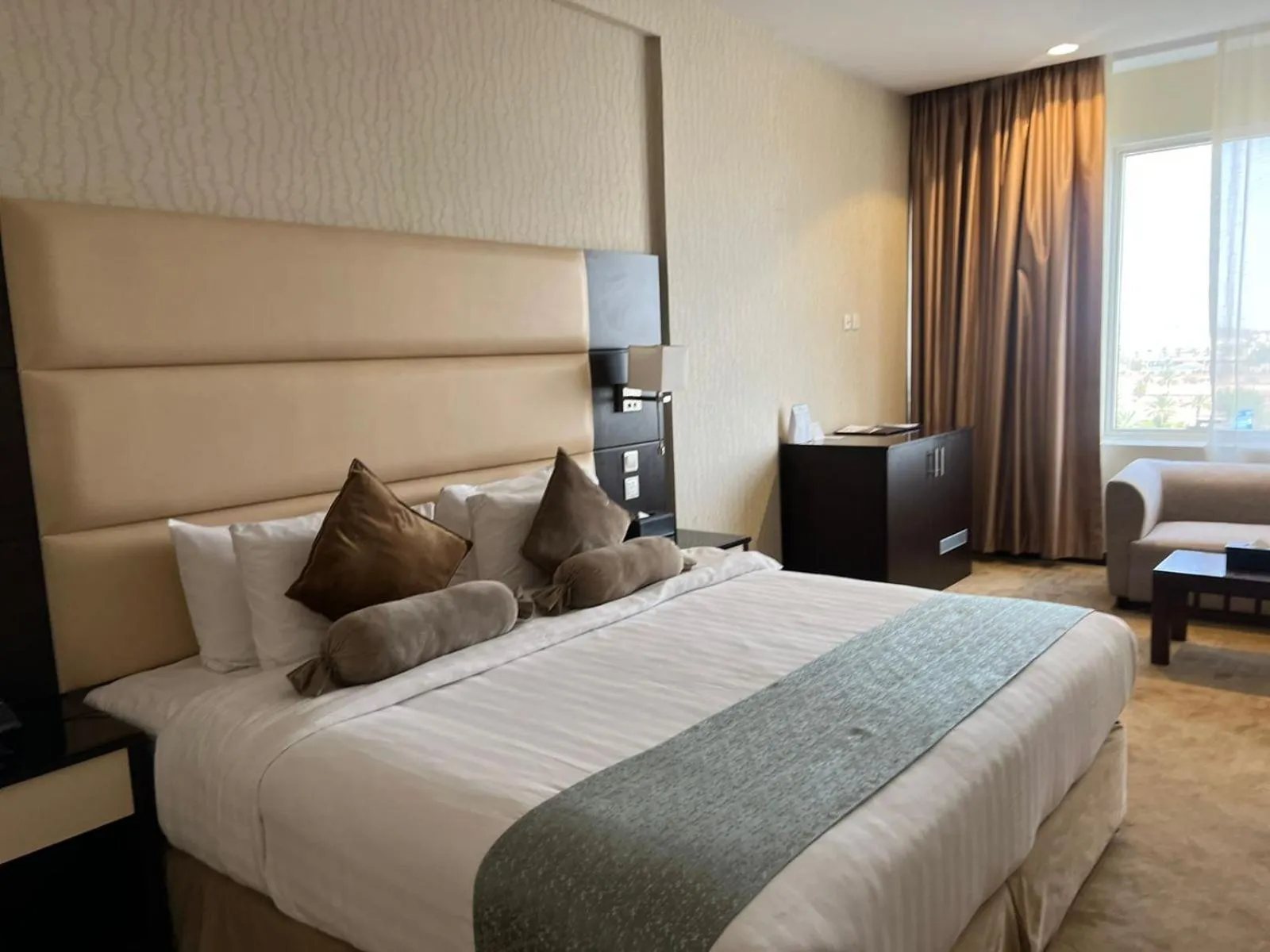 Bed in Holiday Villa Hail